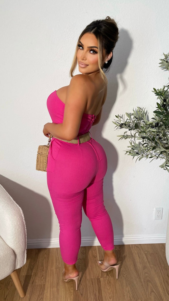 Kamira Jumpsuit (Pink)