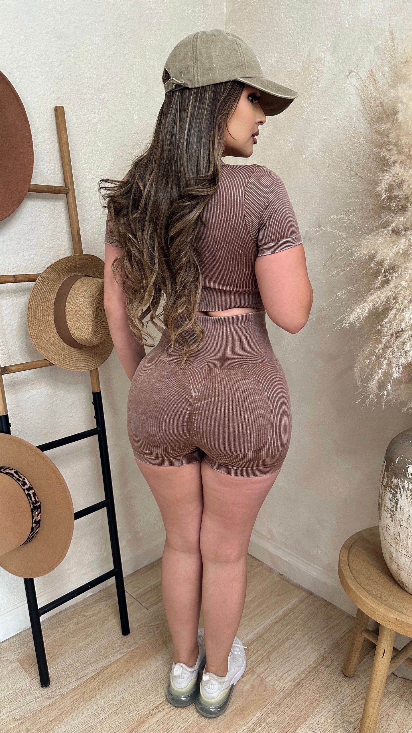 Smooth Fit Workout Set (Mocha)