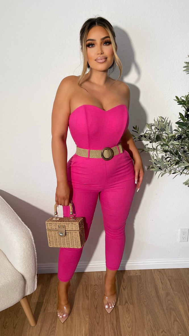 Kamira Jumpsuit (Pink)