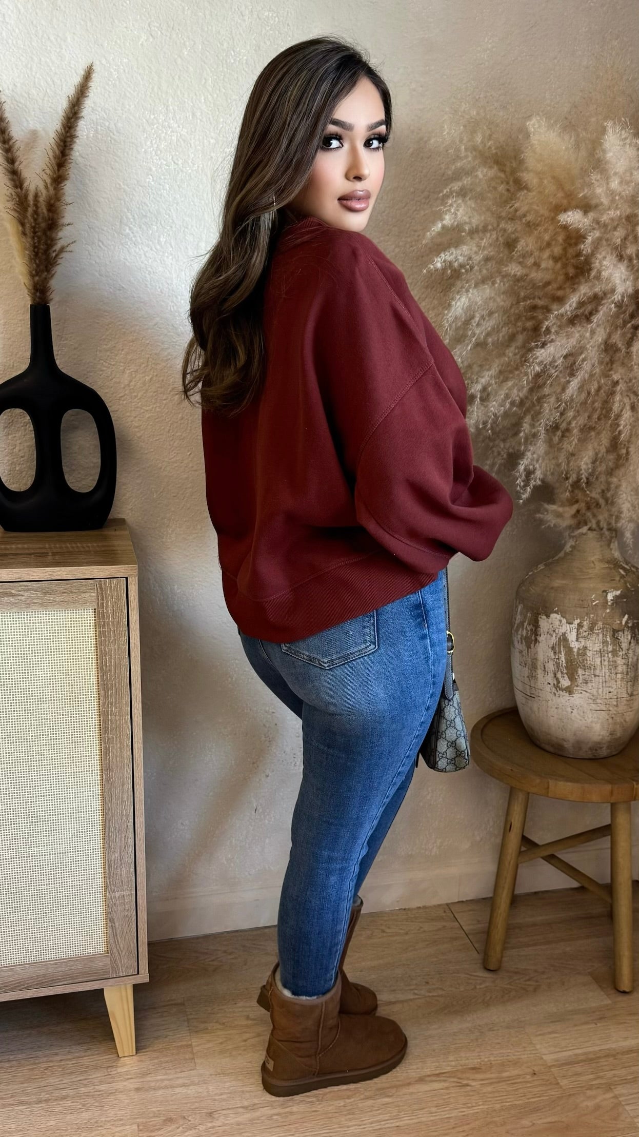 Amalia Sweater (Burnt Rust)