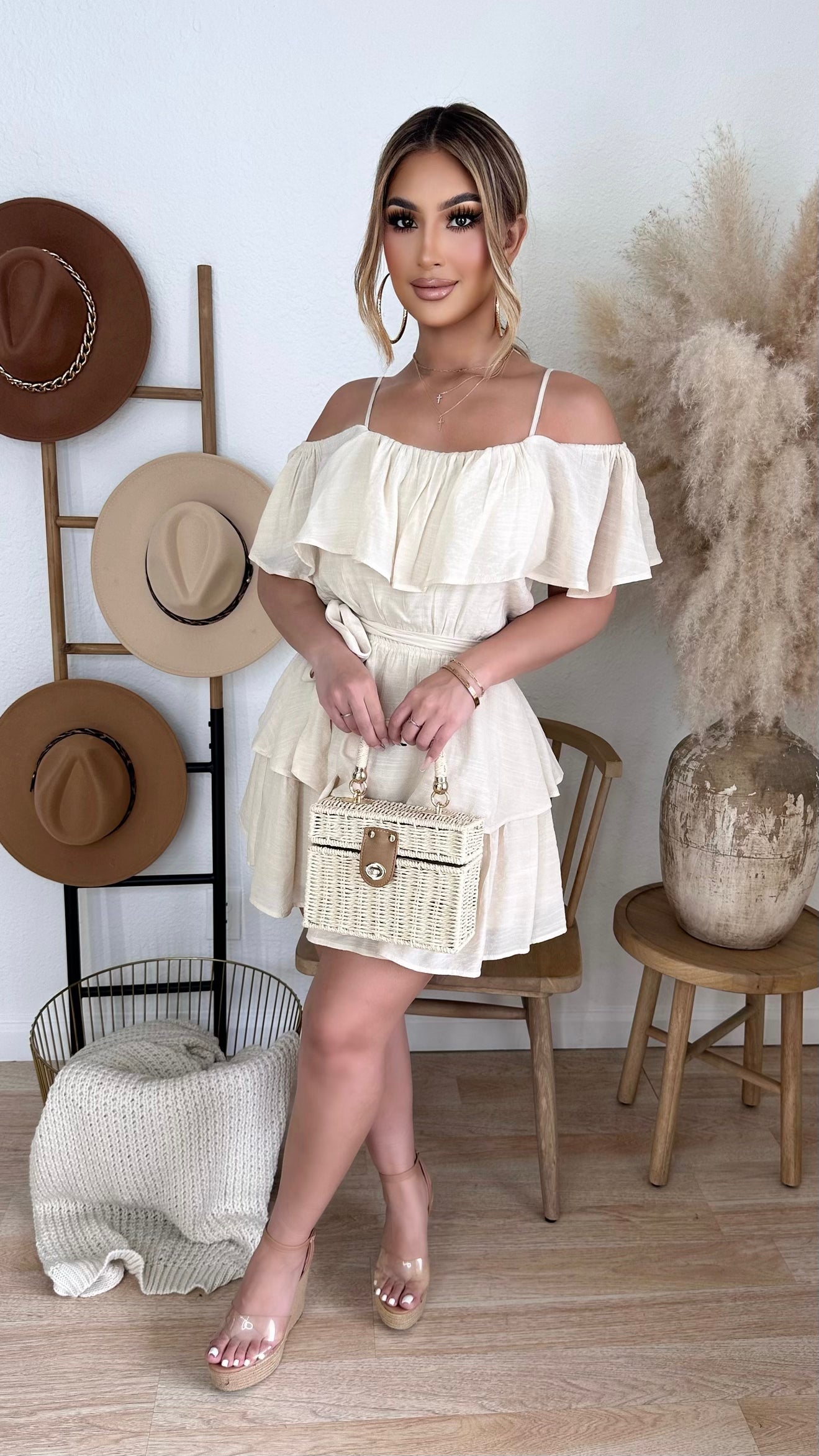 Spring Fever Dress (Nude)