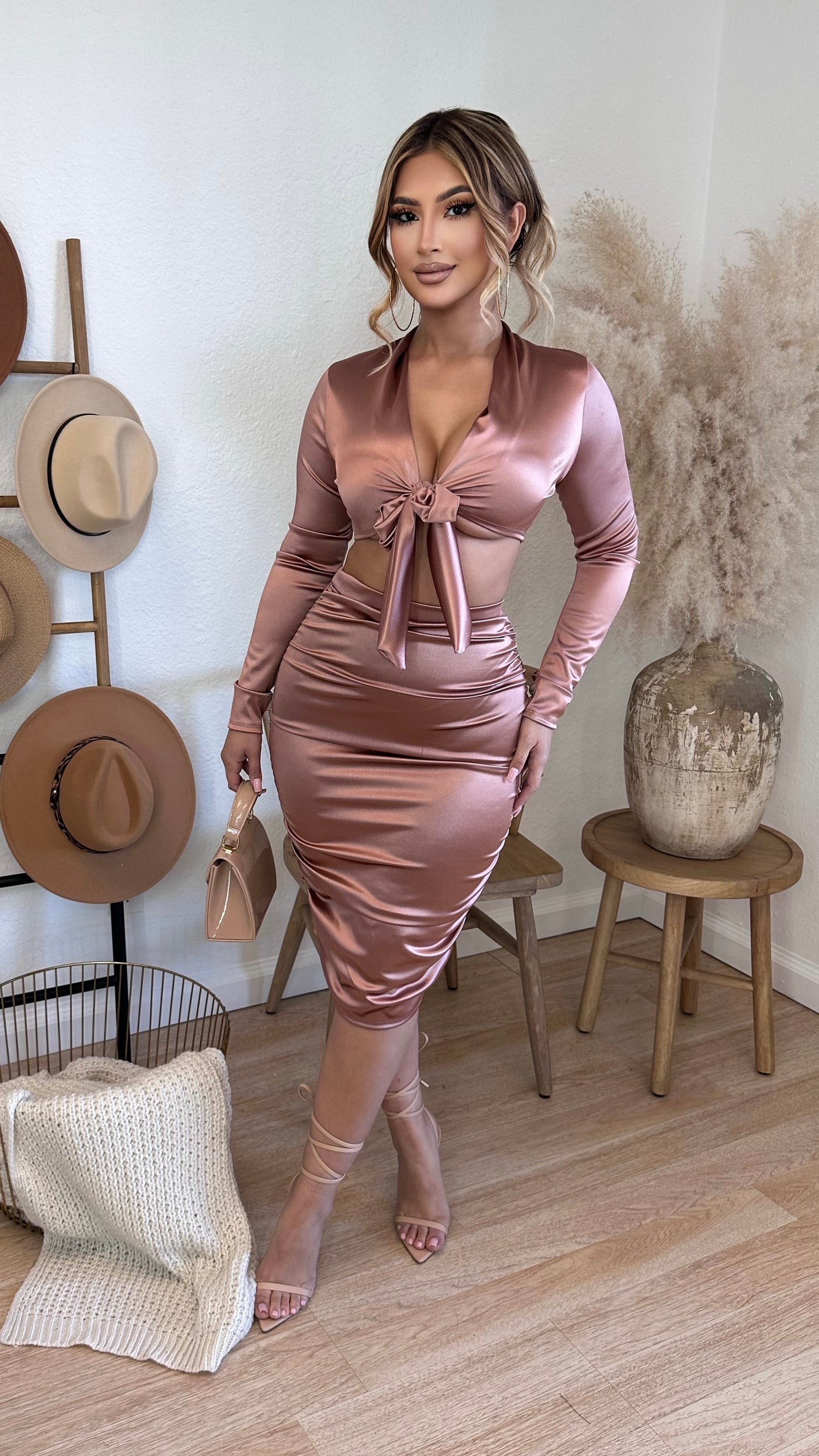 Setting The Scene 2PC Set (Mauve)