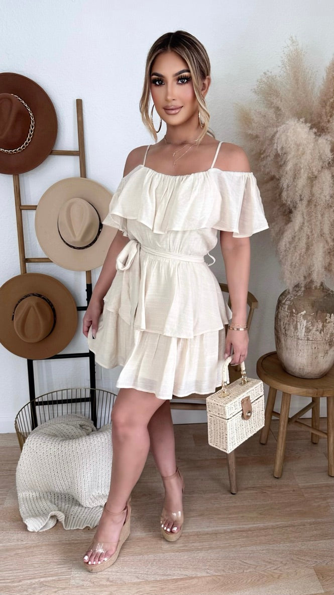 Spring Fever Dress (Nude)
