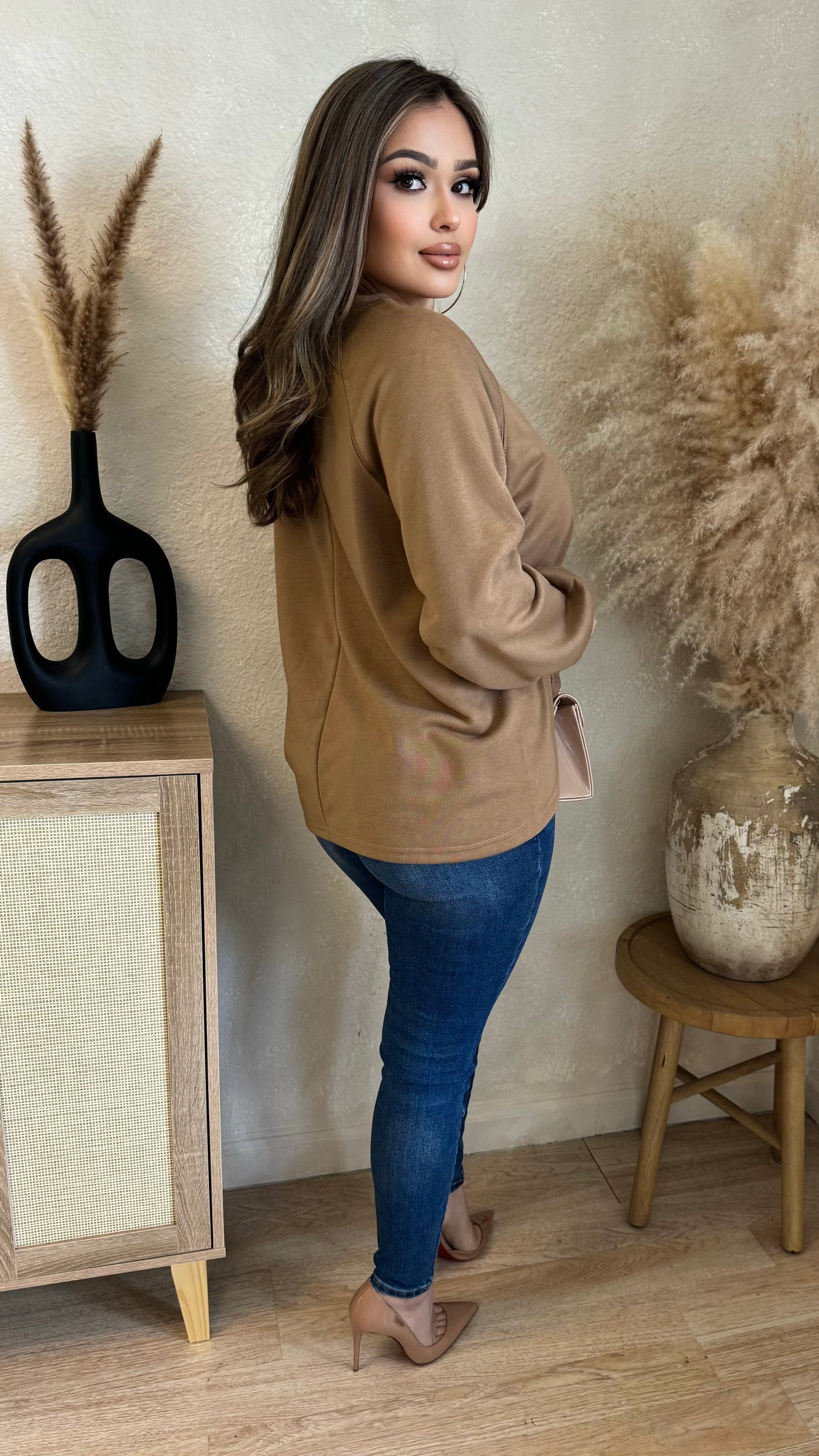 Katelyn Sweater (Taupe)