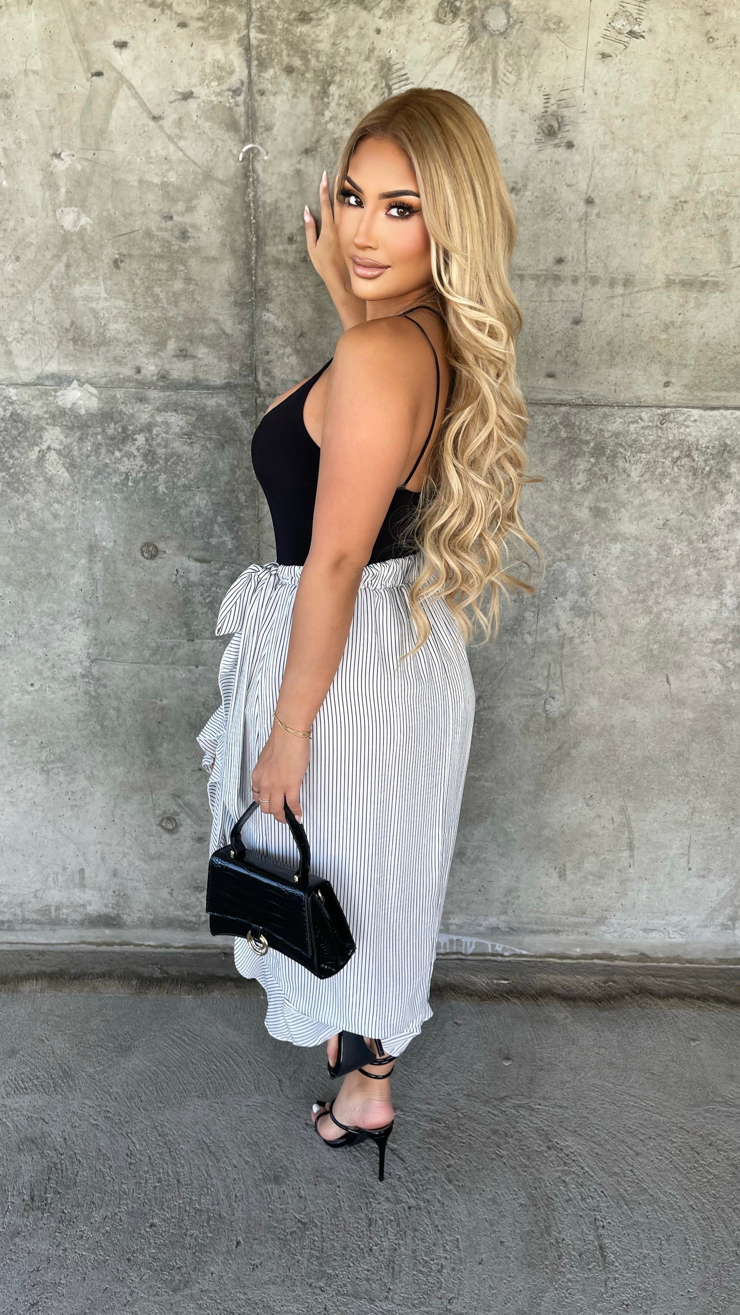 Your Newest Temptation Bodysuit (Black)