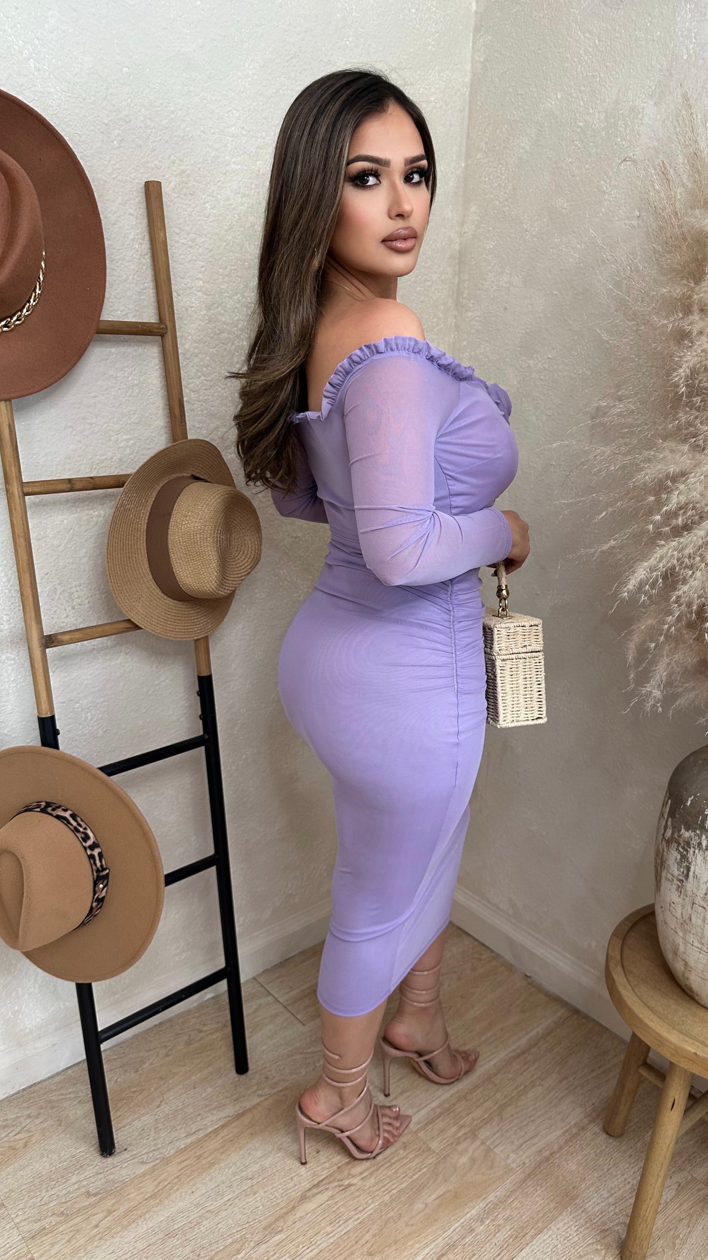 Meet You In The City 2PC Set (Lilac)