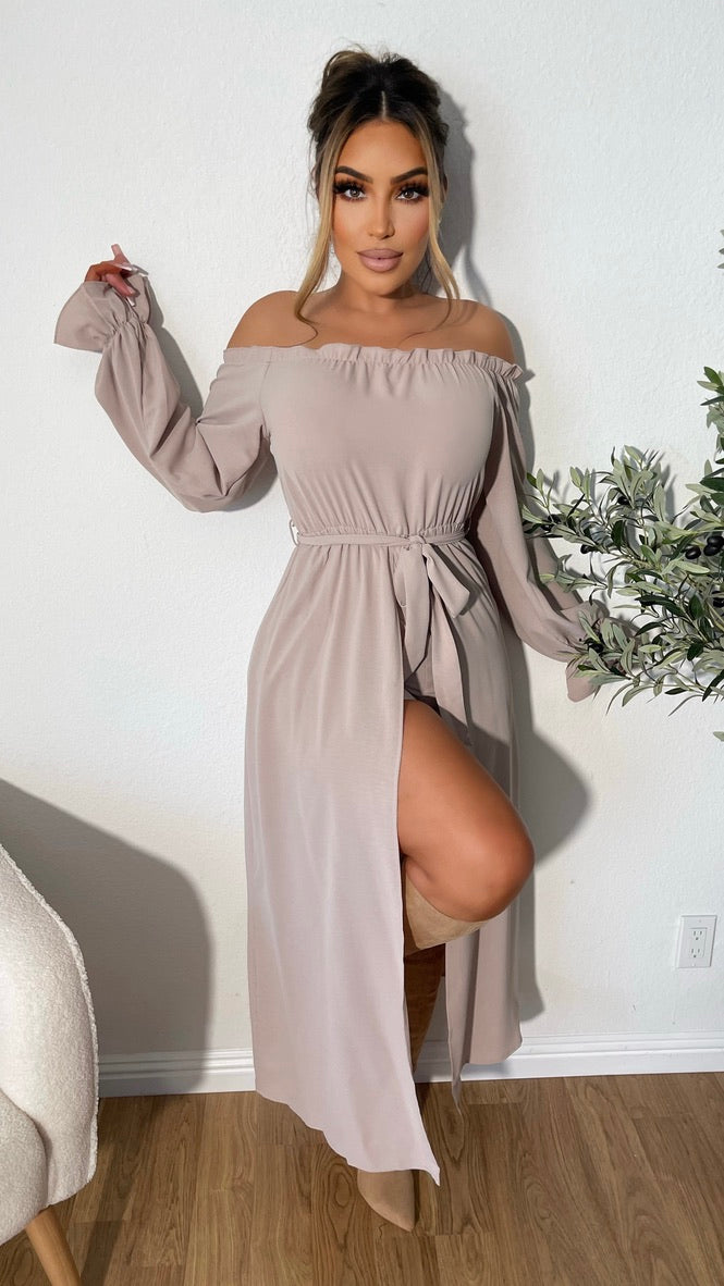 Heilana Romper (Nude)
