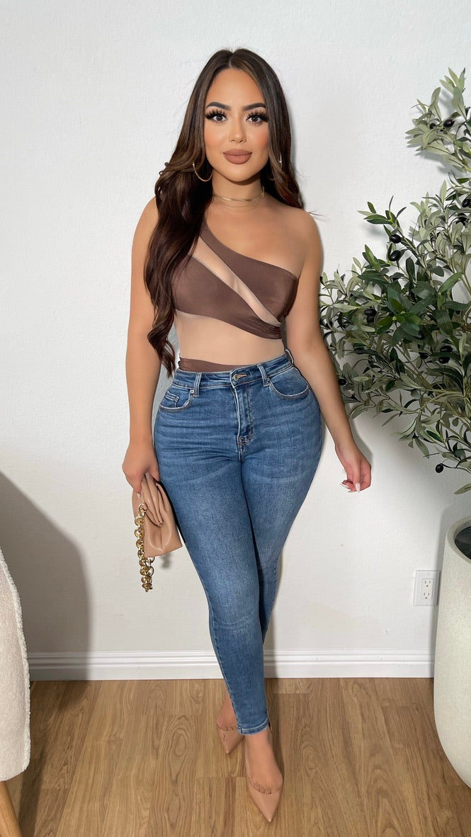 Karlie Bodysuit (Mocha)