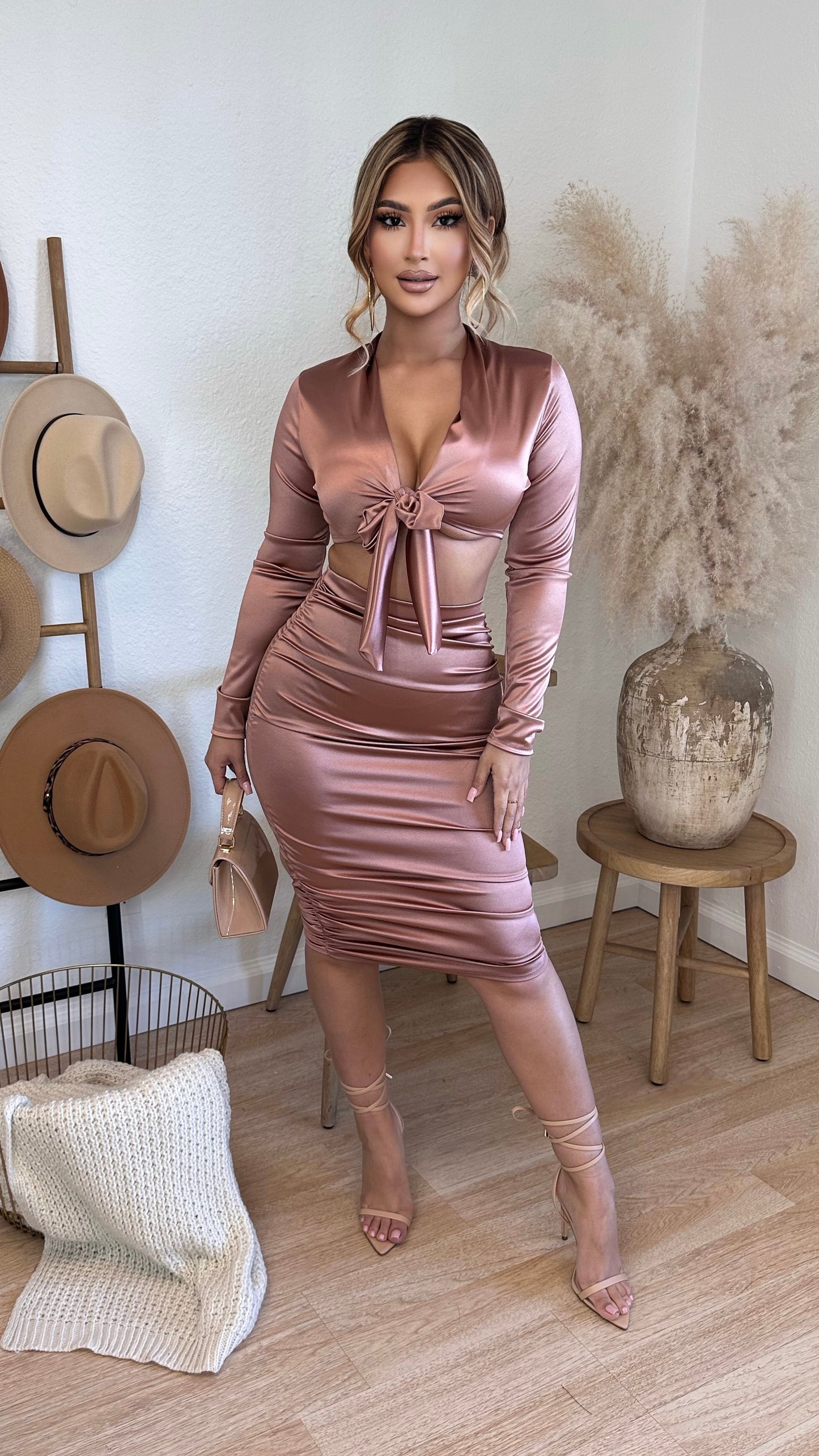 Setting The Scene 2PC Set (Mauve)