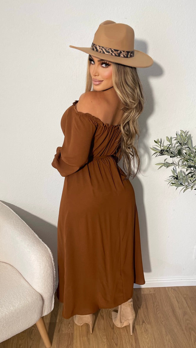 Heilana Romper (Mocha)