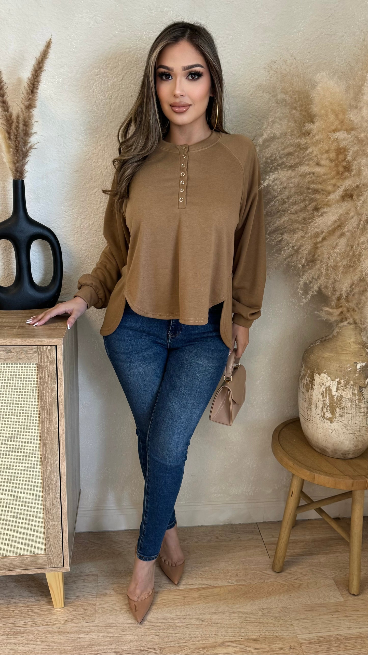 Katelyn Sweater (Taupe)