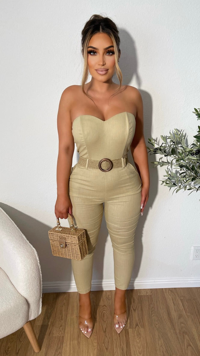 Kamira Jumpsuit (Nude)