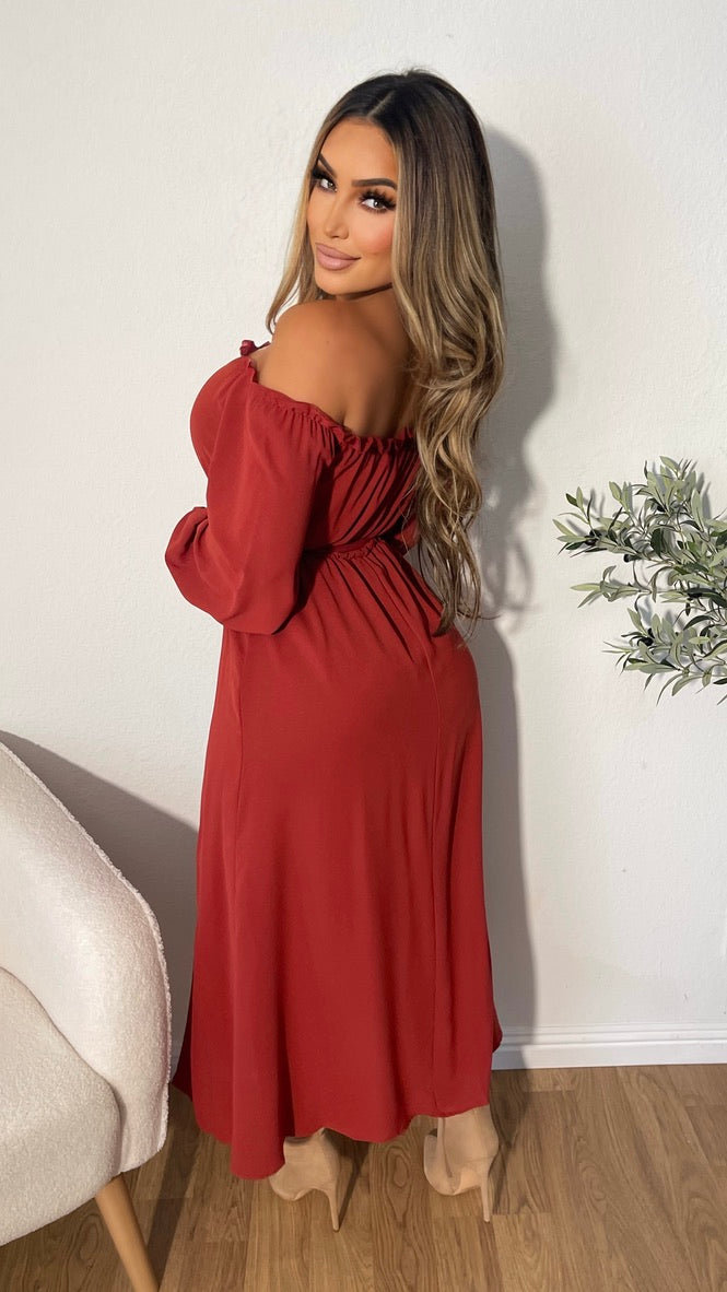 Heilana Romper (Rust)