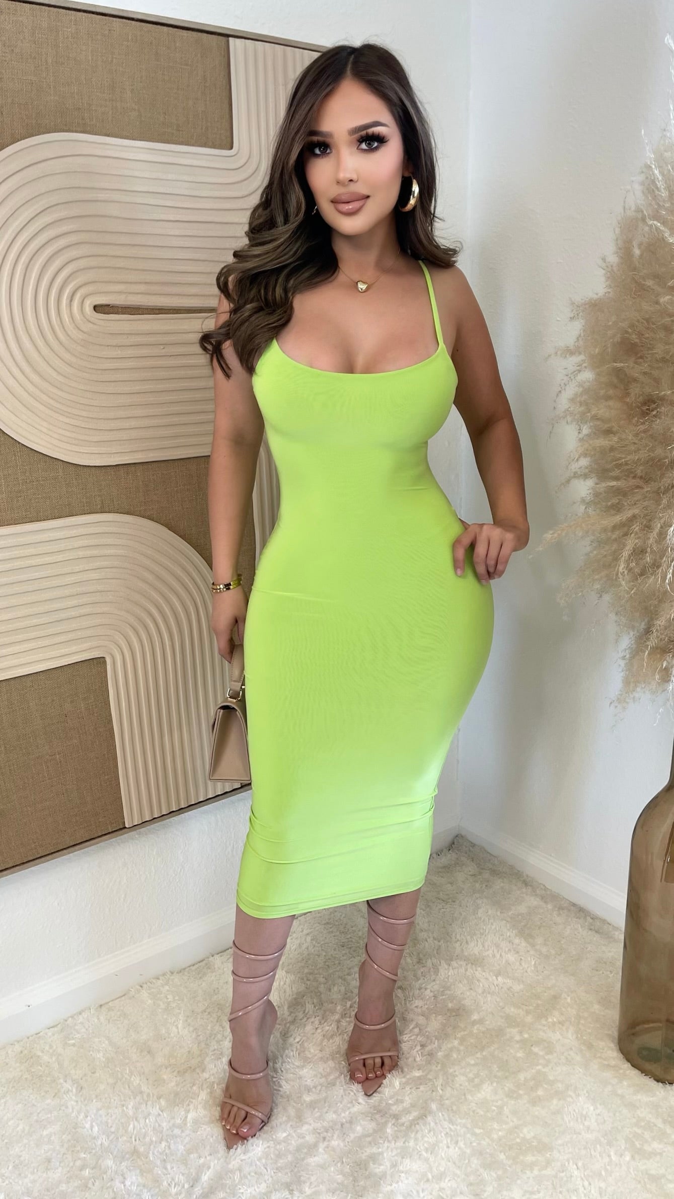 Just Over You Dress (Green)