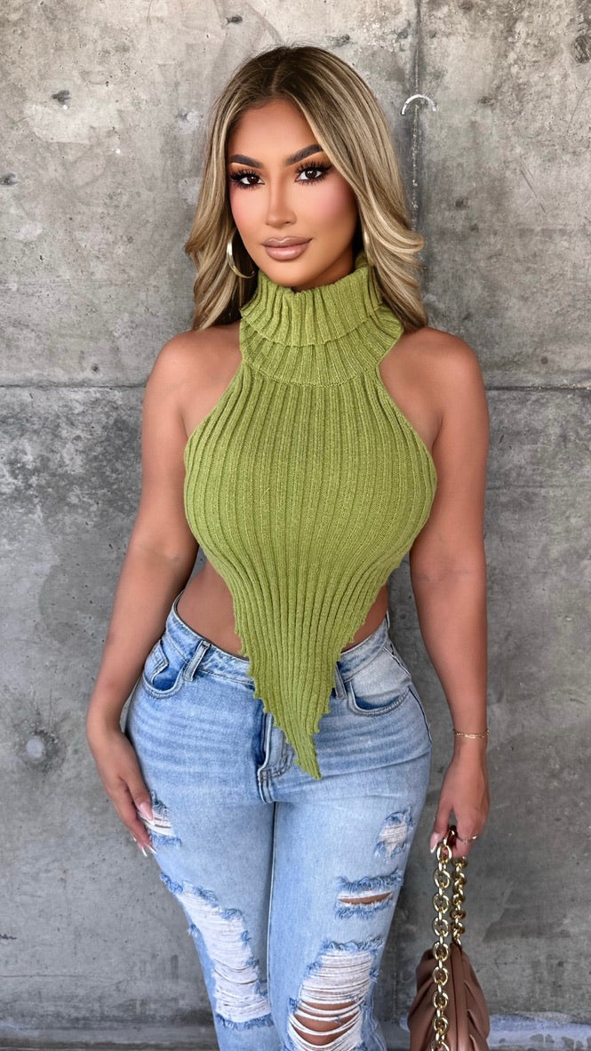 Kalania Top (Kiwi Green)