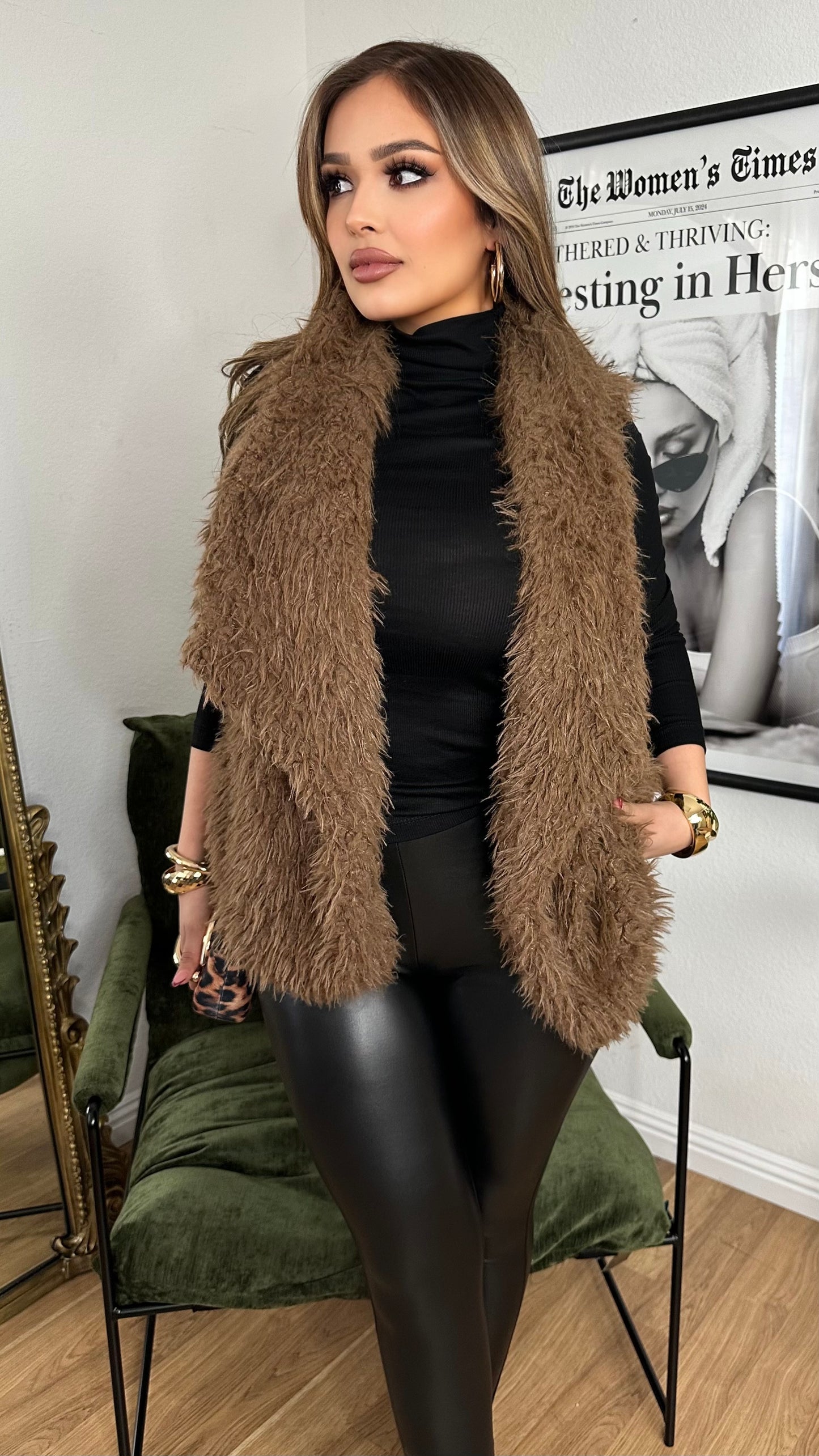 Cozy Luxe Faux Fur Vest