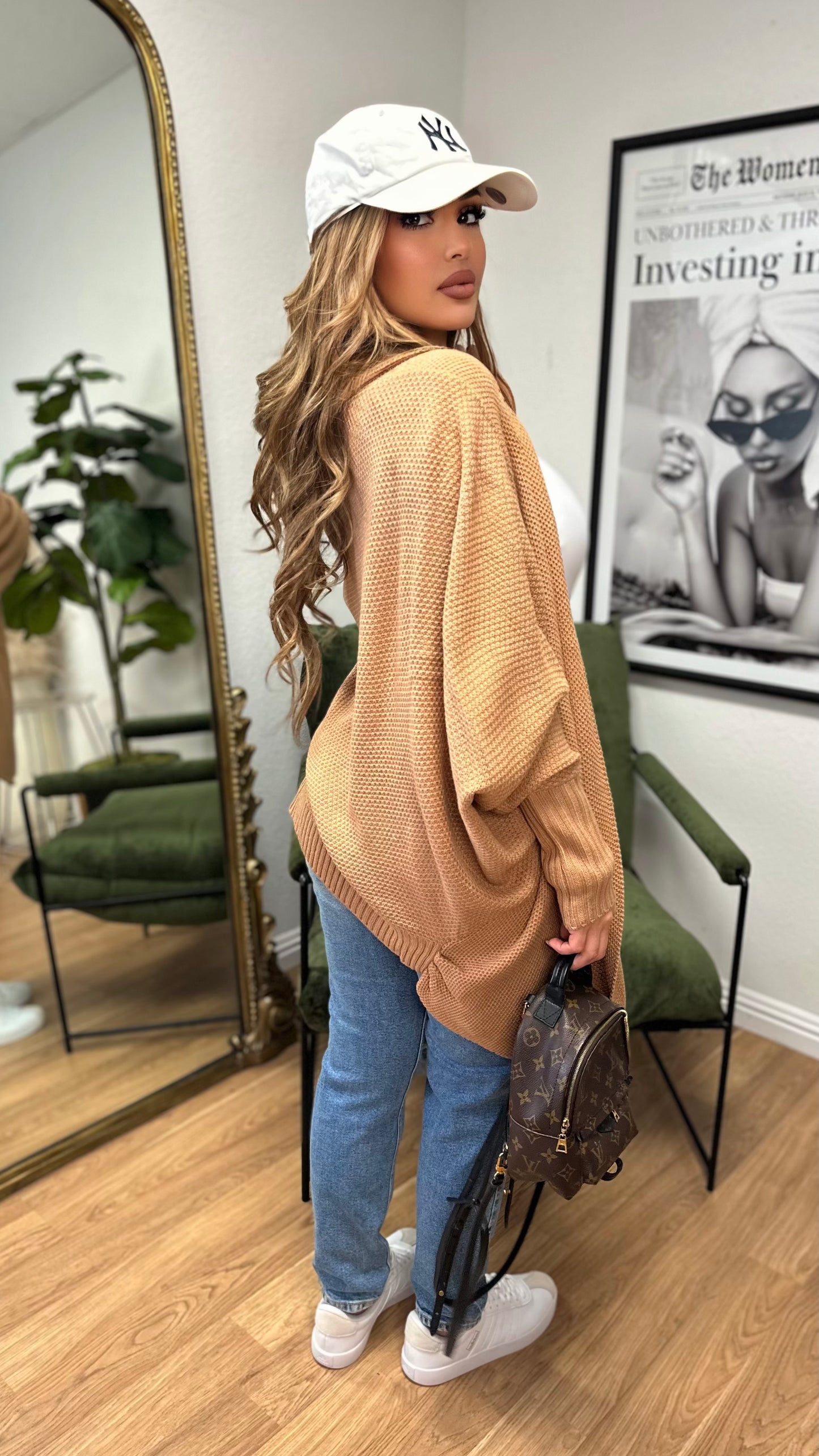 The Go To Layer Cardigan (Camel)
