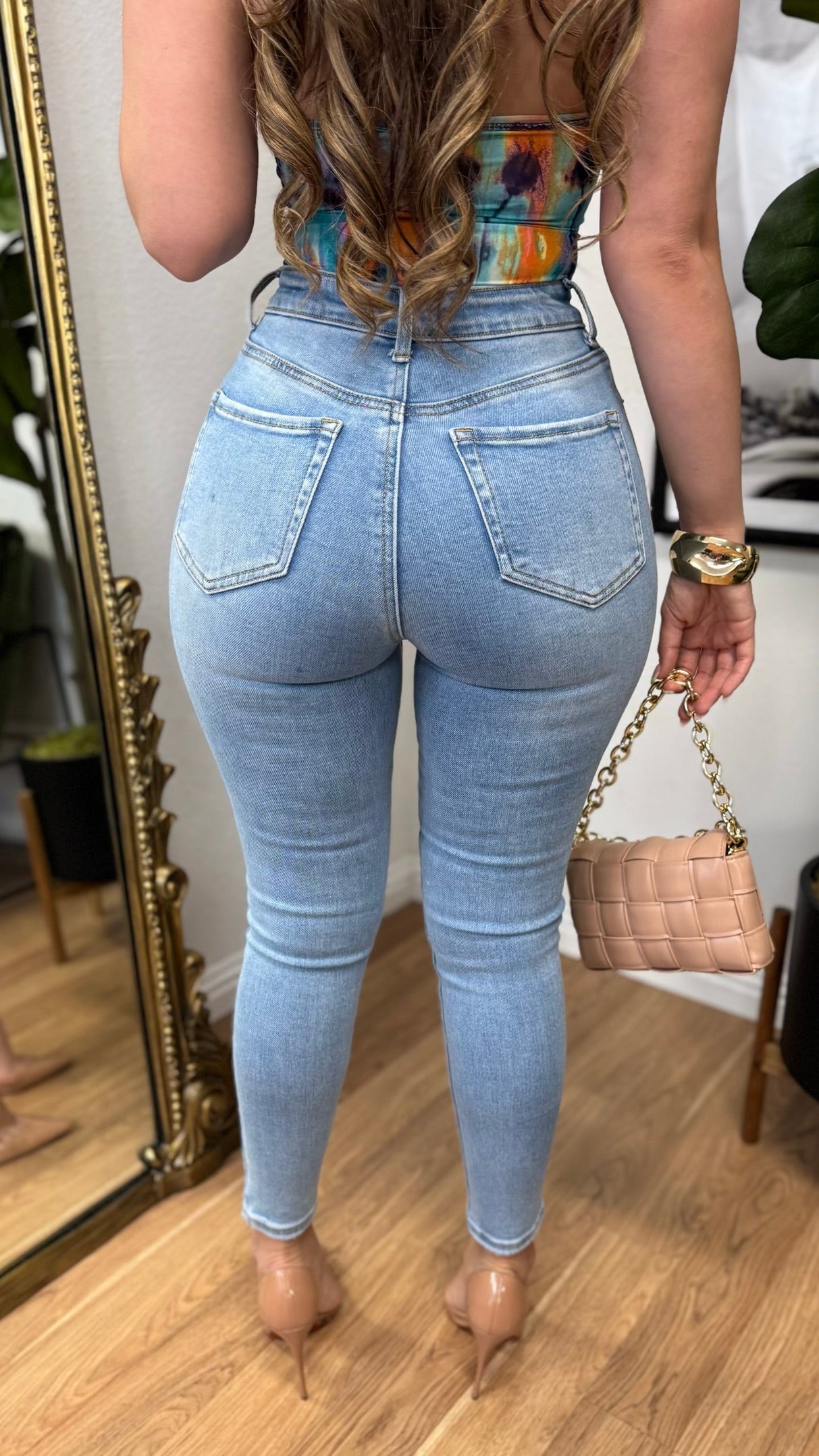 Remember Me High Rise Jeans (Light Wash)