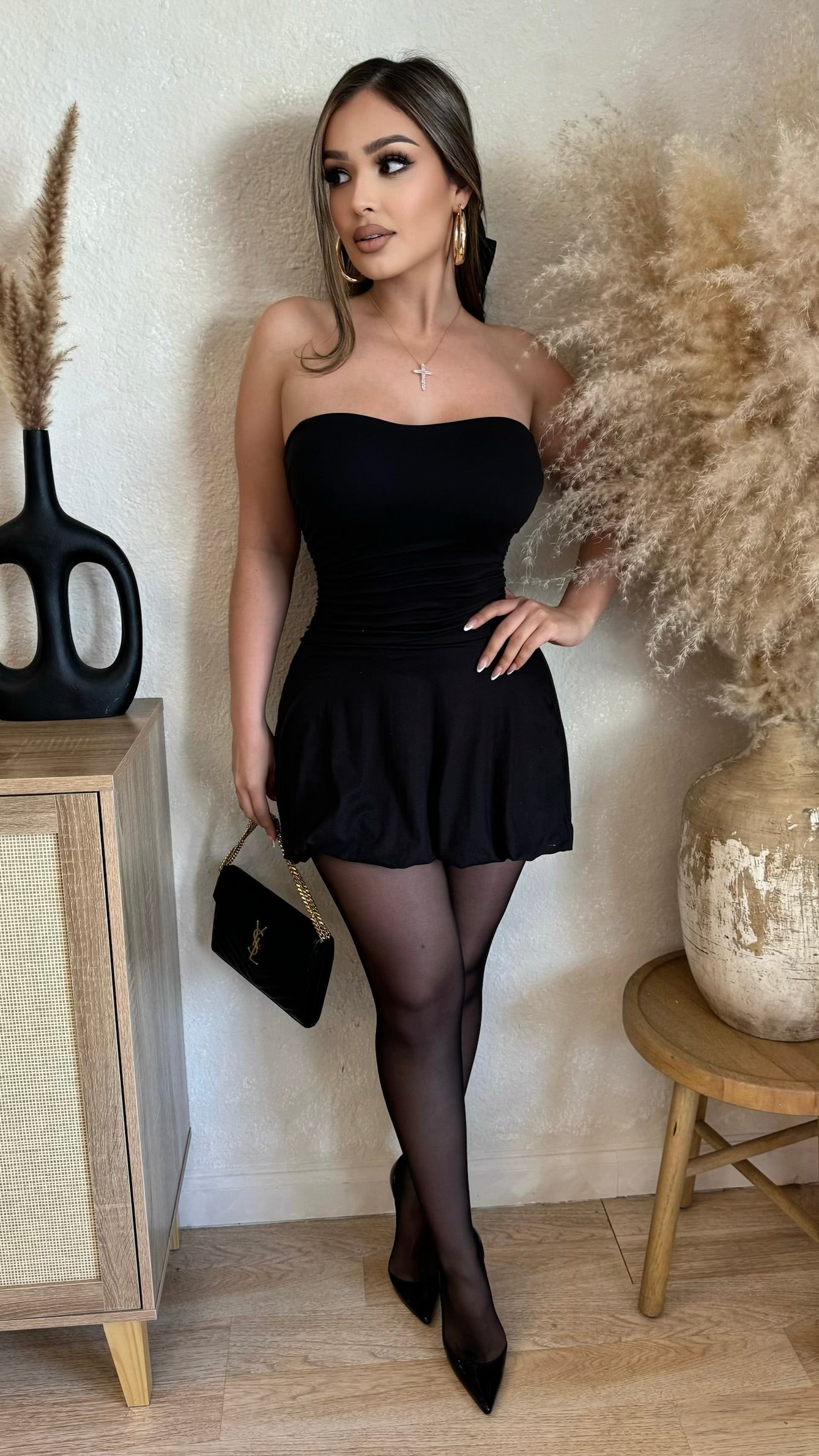 Date Night Glam Dress (Black)