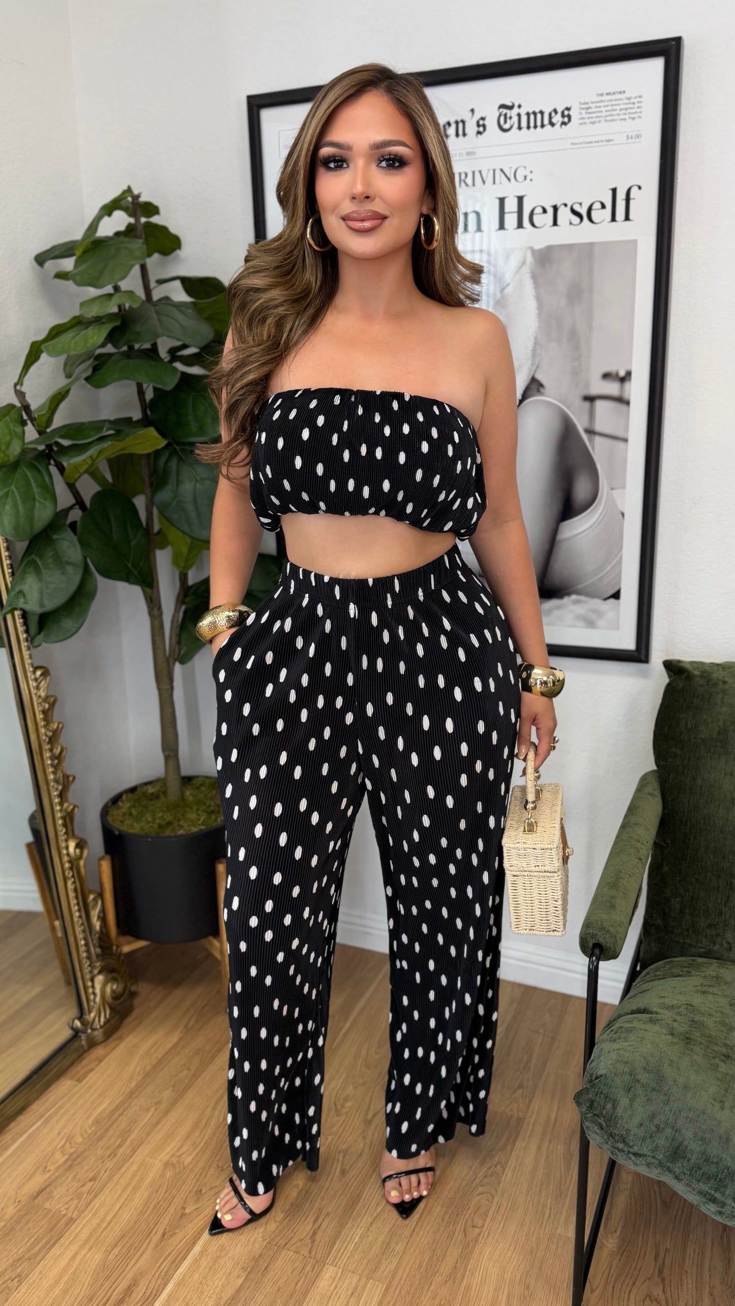Mandy 2PC Set Polk Dot