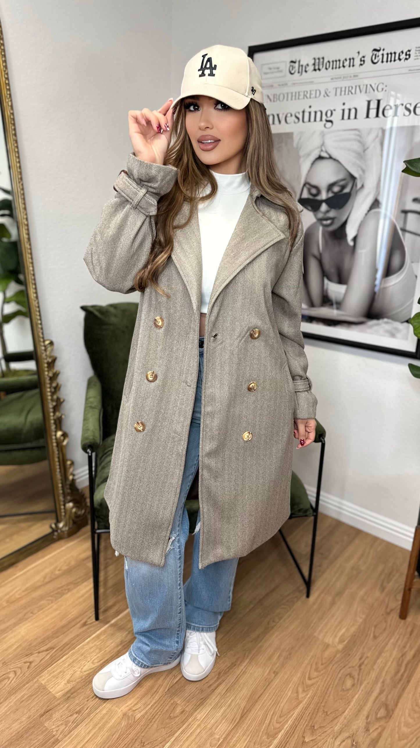 Unbothered Trench Coat