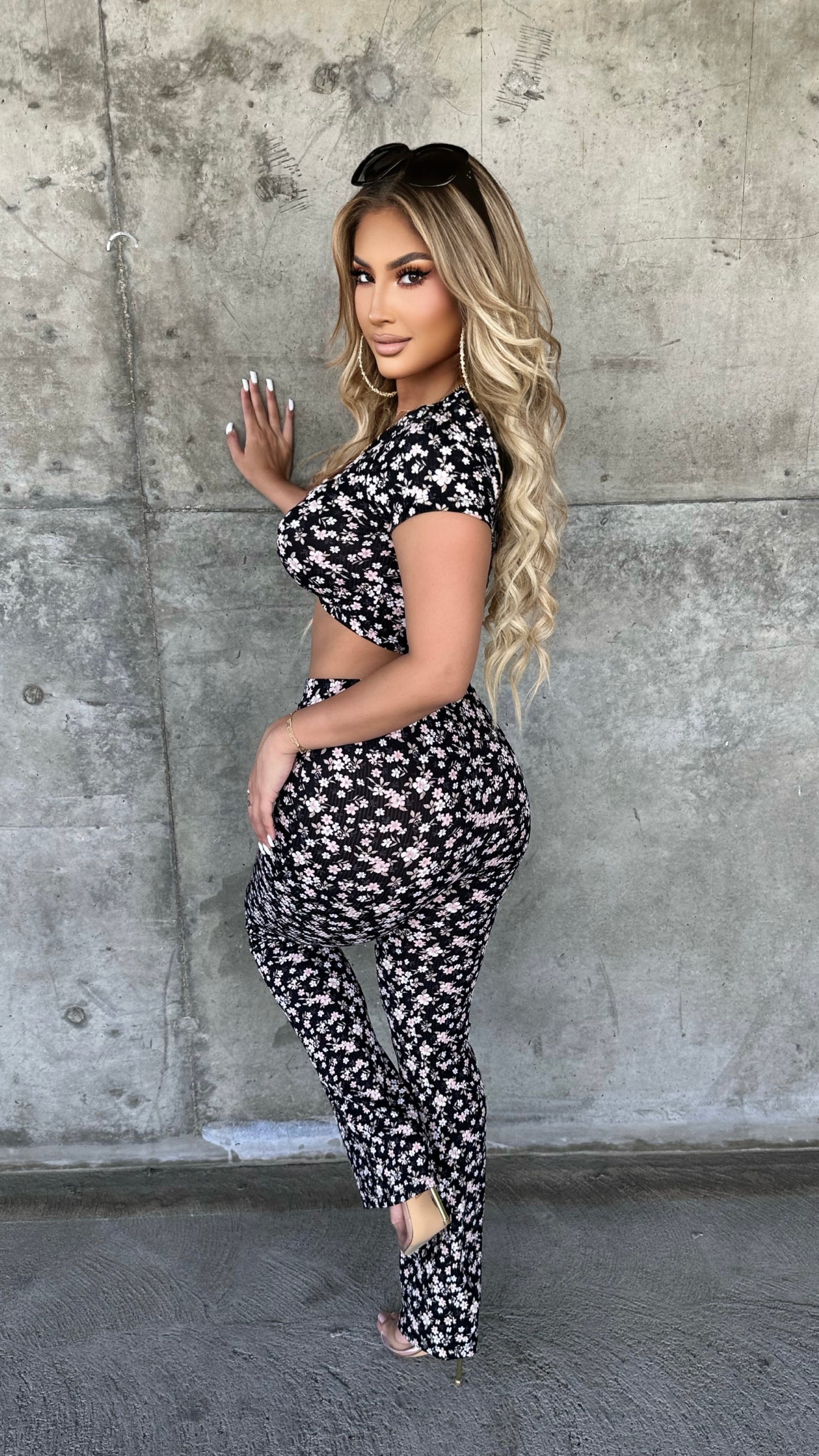 Just A Glimpse 2PC Set (Black)