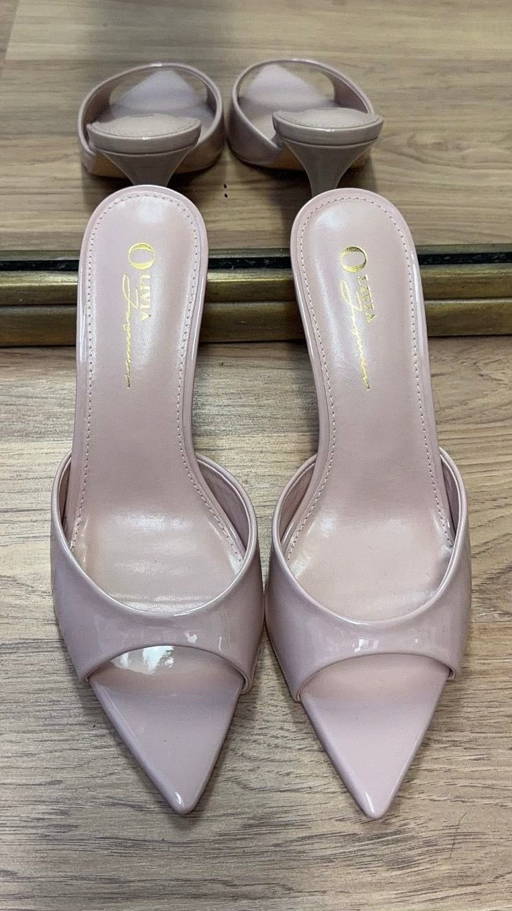 Gia Designer Inspired Heel (Patent Nude)