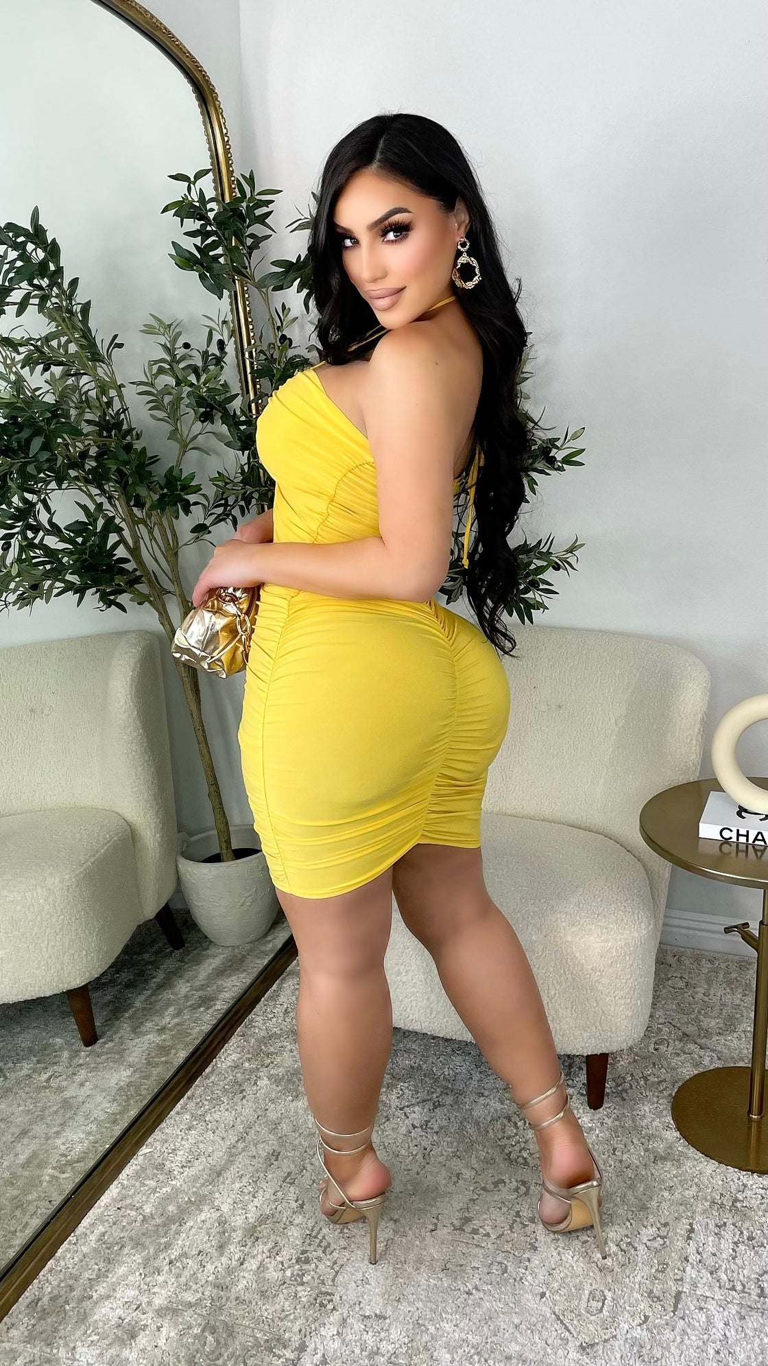 Thinking About You Dress (Yellow)