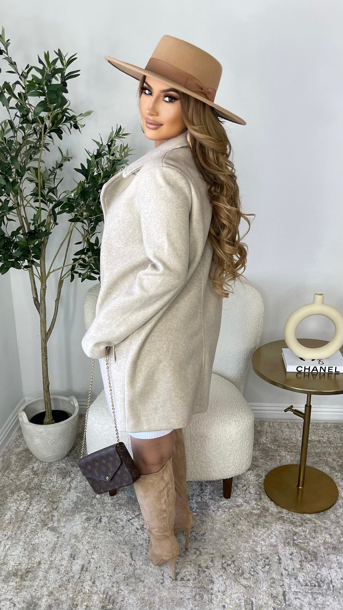 It's Time To Go Dress (White)
