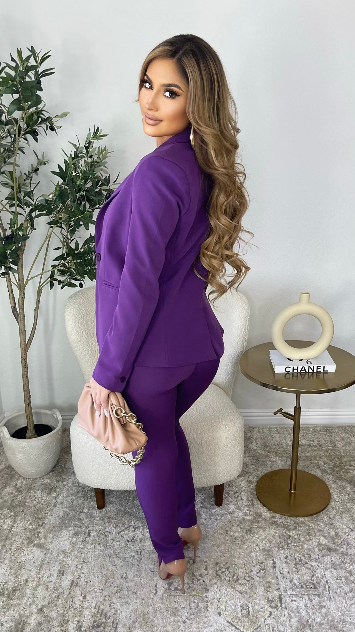 All Business 2PC Set (Purple)