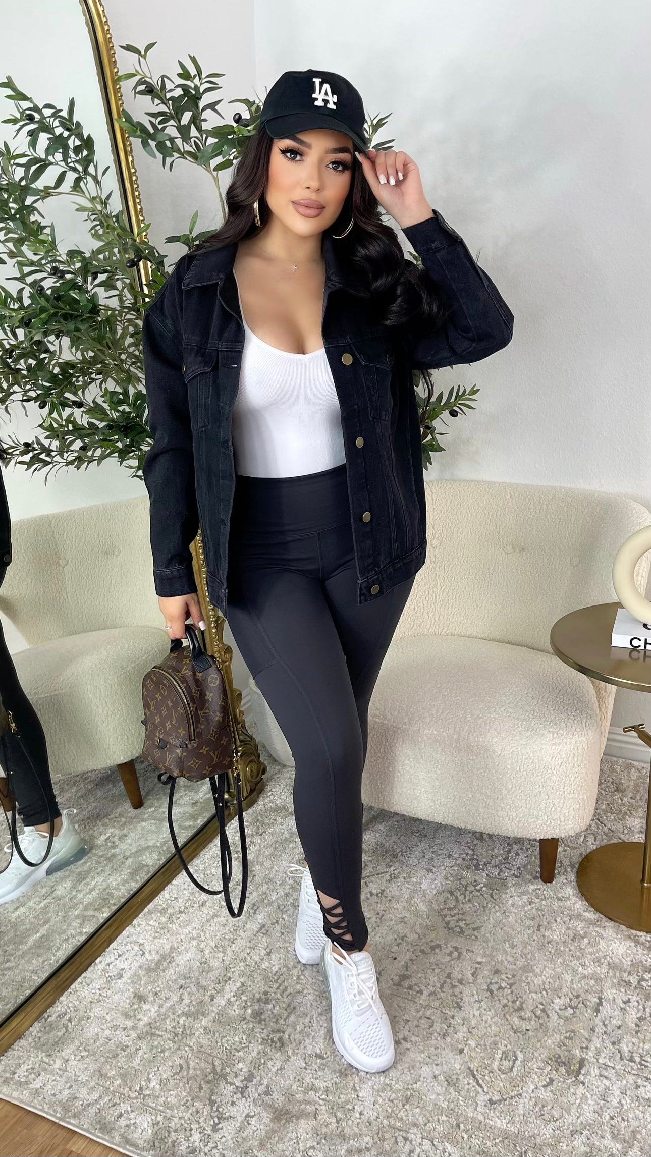 Found The Right One Leggings (Charcoal Grey)