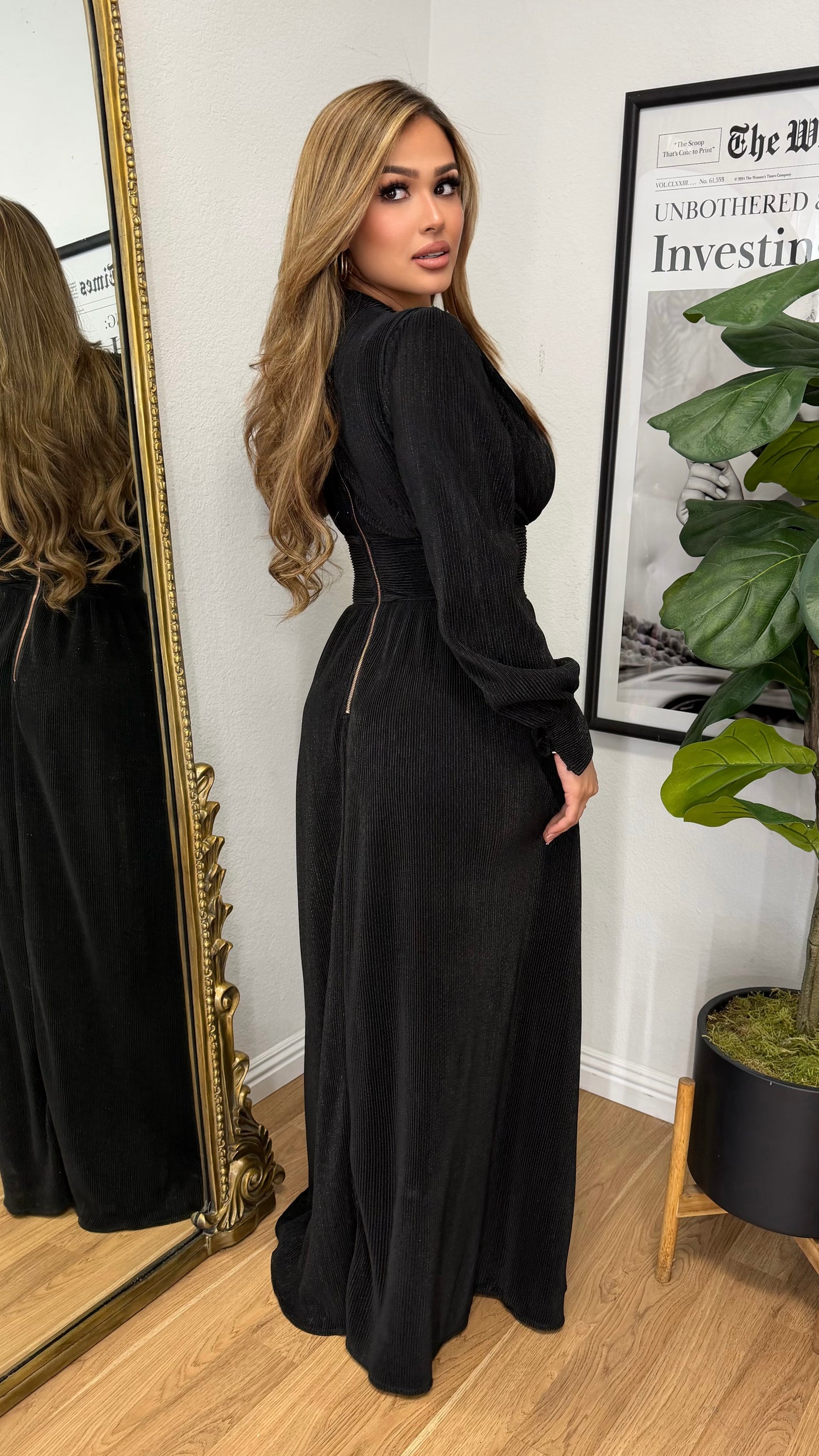 All I Want Is You Maxi Dress (Black)