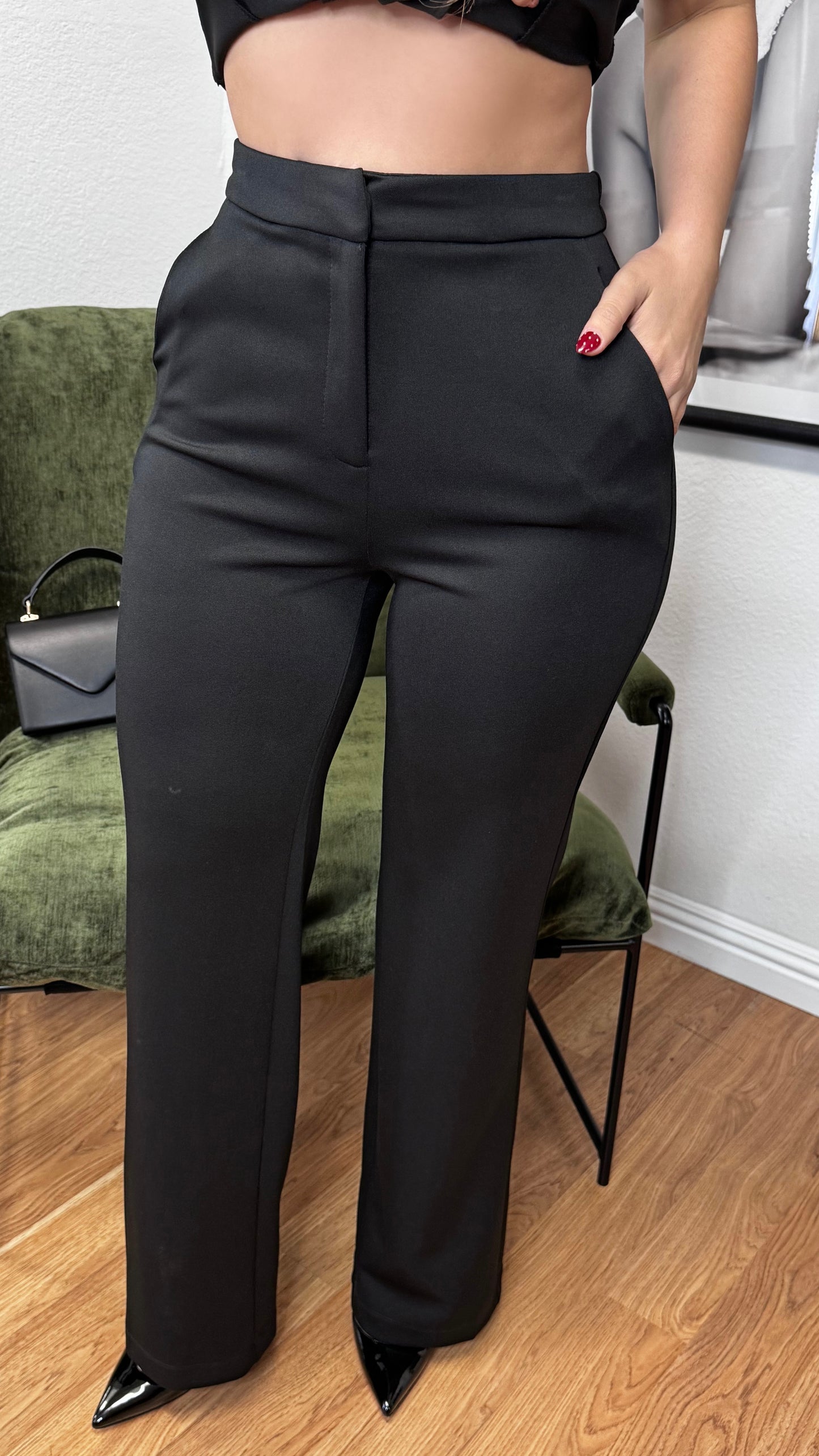All Day Tailored Pants (Black)