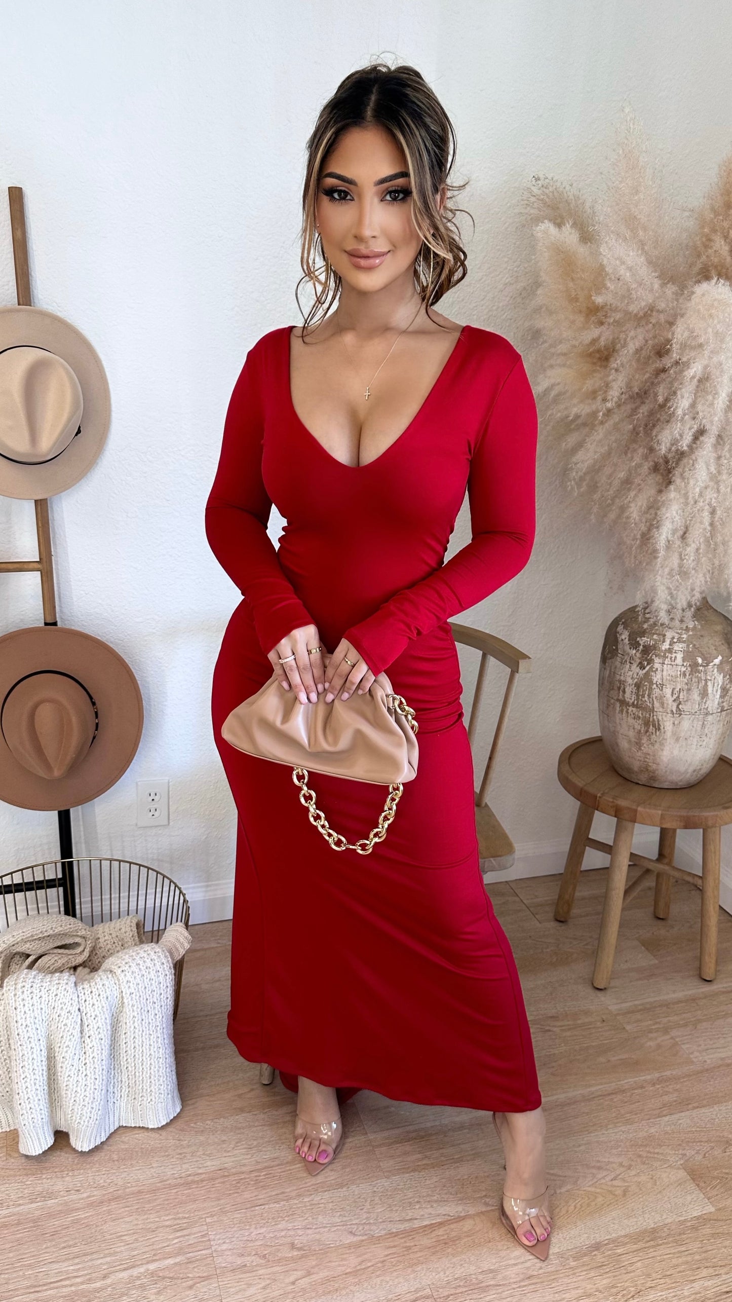 Marbella Couture Dress (Red)