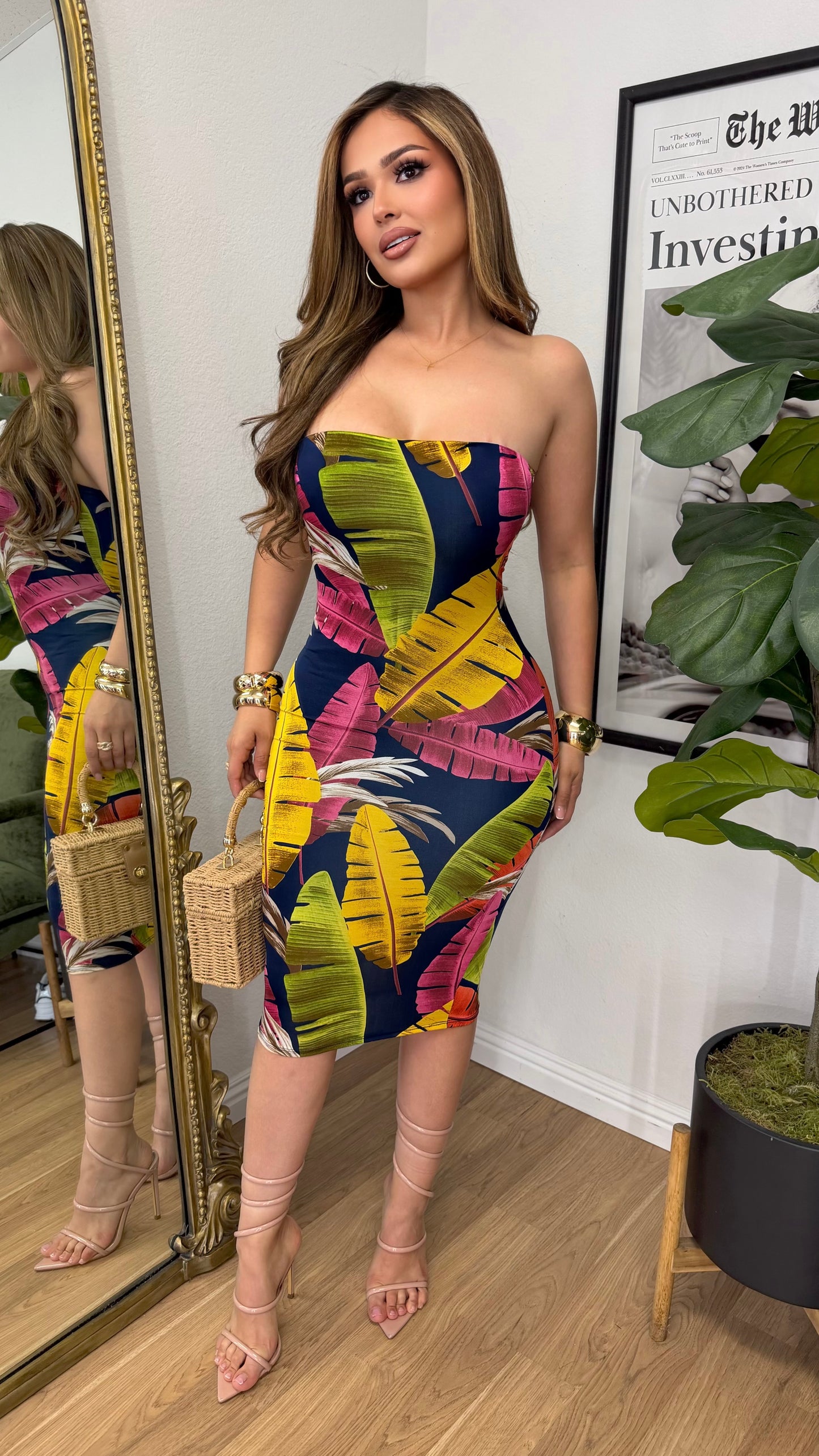 Spotlight Strapless Dress