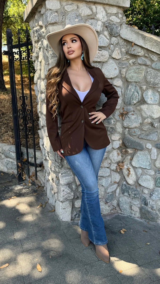 Southern Soul Blazer (Brown)