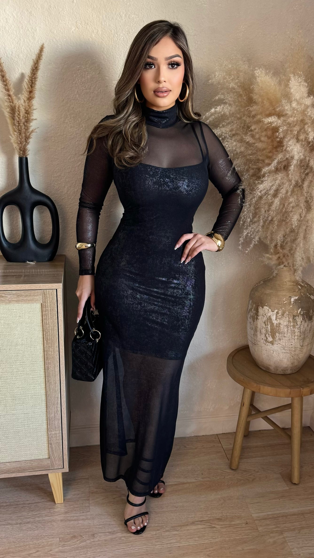 Ainara Dress (Black)