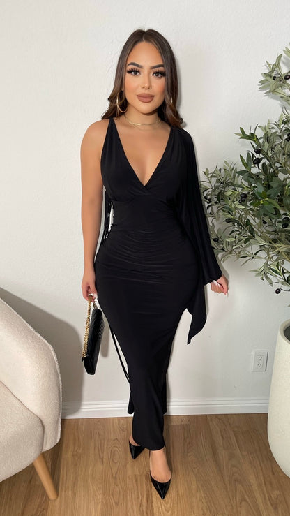Adriena Couture Dress (Black)