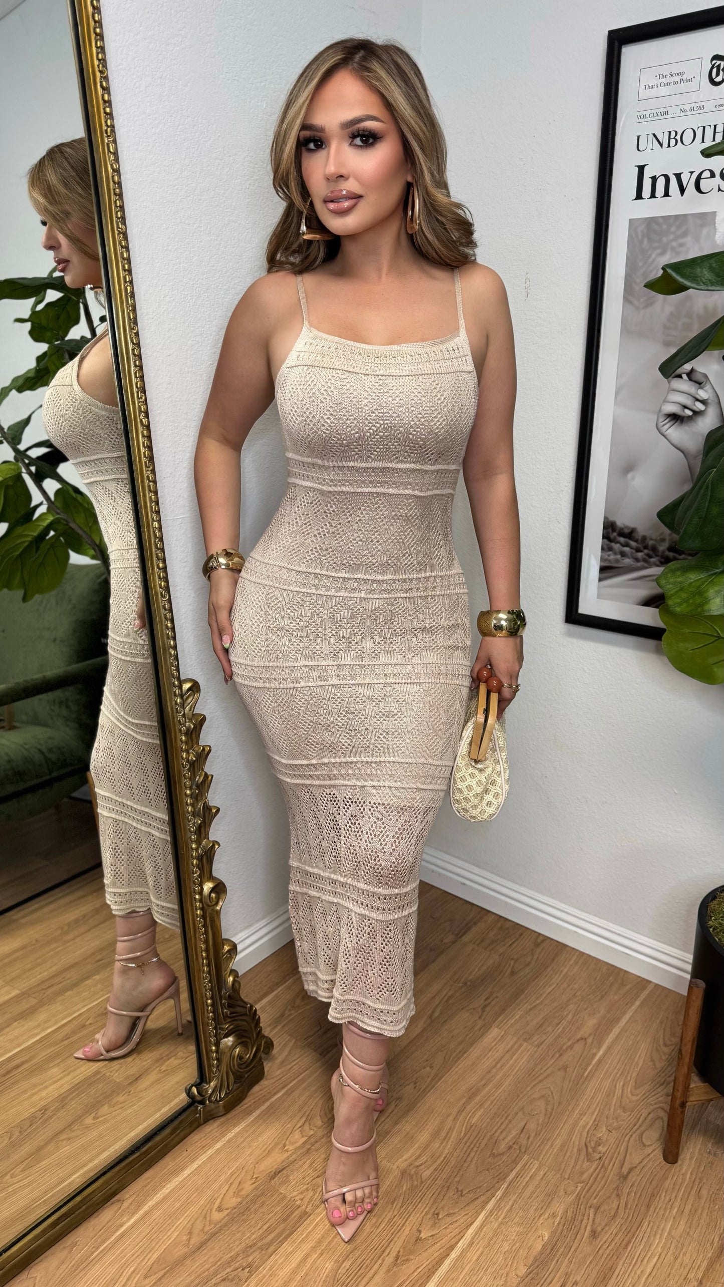 Luxe Knitted Maxi Dress