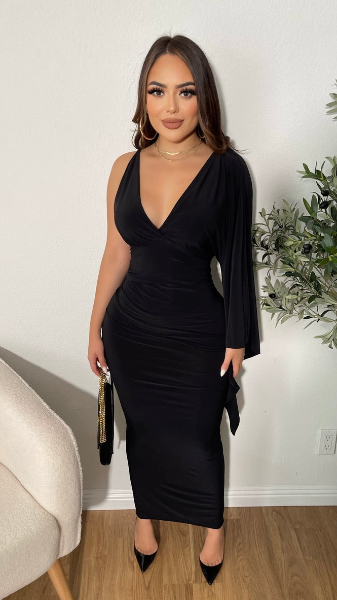 Adriena Couture Dress (Black)