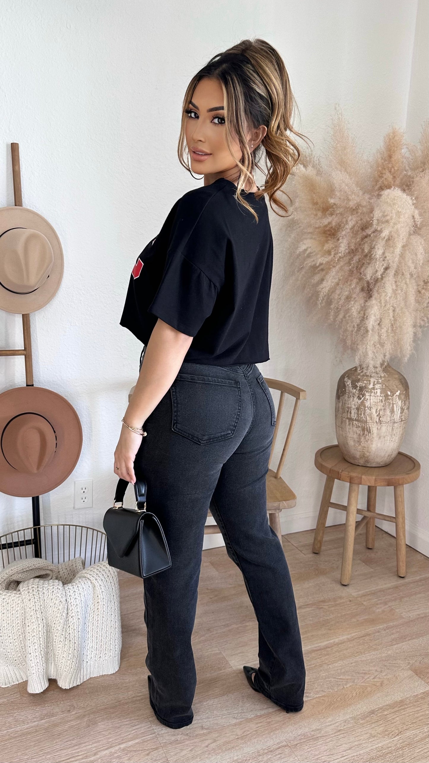 NYC Crop Top (Black)