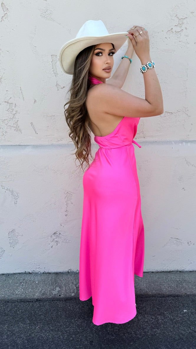 Kahlia Maxi Dress (Pink)