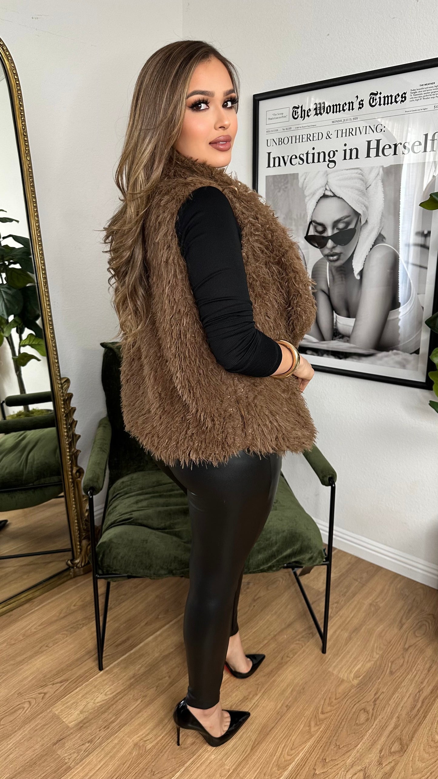 Cozy Luxe Faux Fur Vest