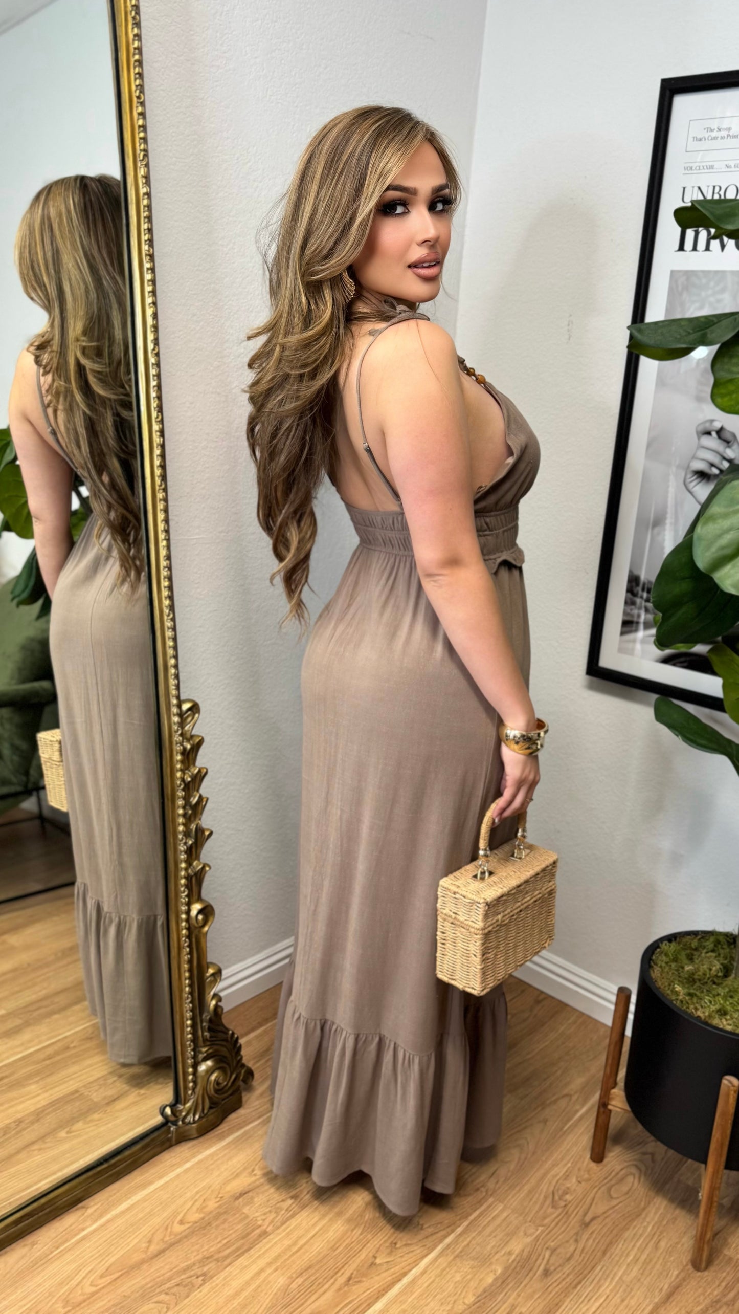 Desert Breeze Maxi Dress (Coco)
