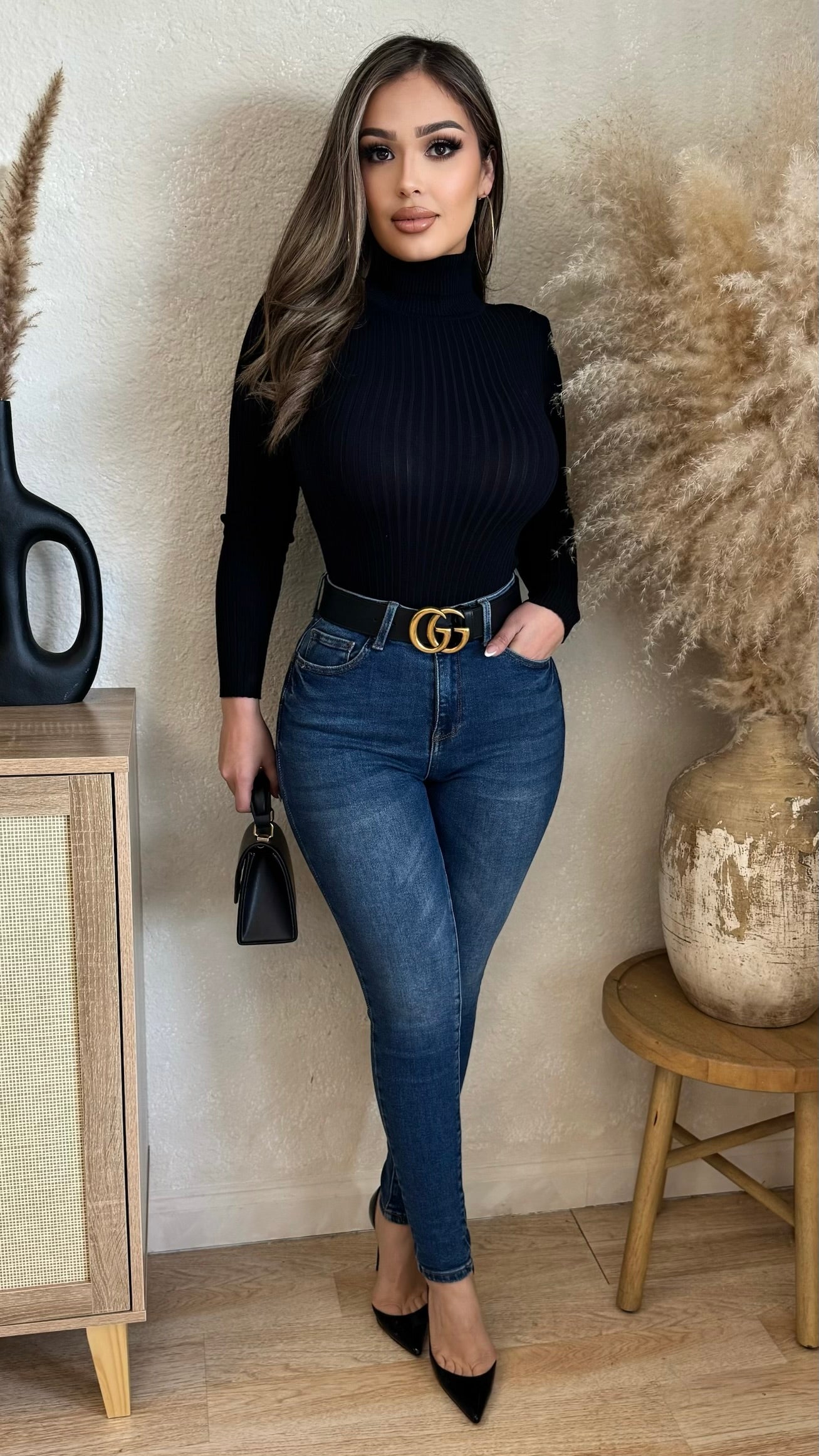 Kourtney Bodysuit (Black)