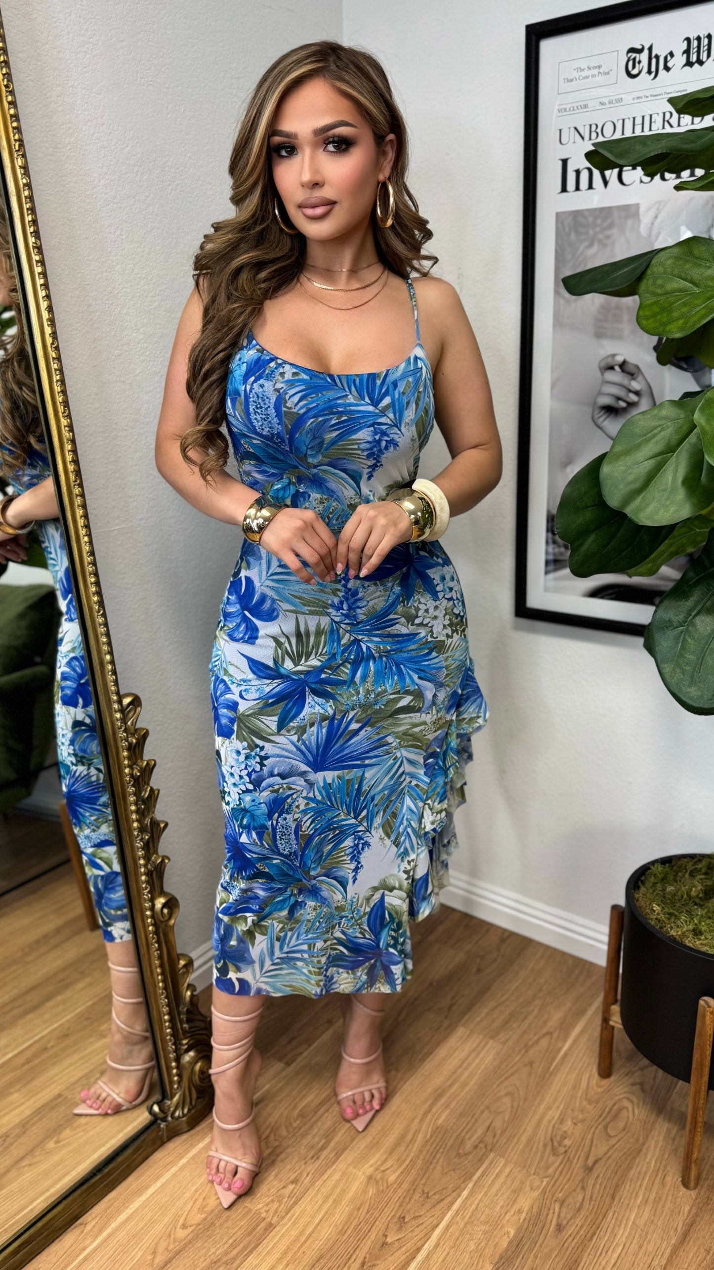 Paradise Floral Maxi Dress