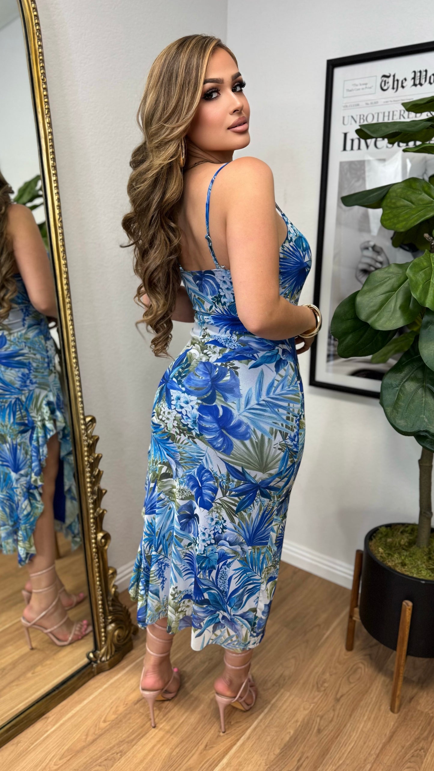 Paradise Floral Maxi Dress