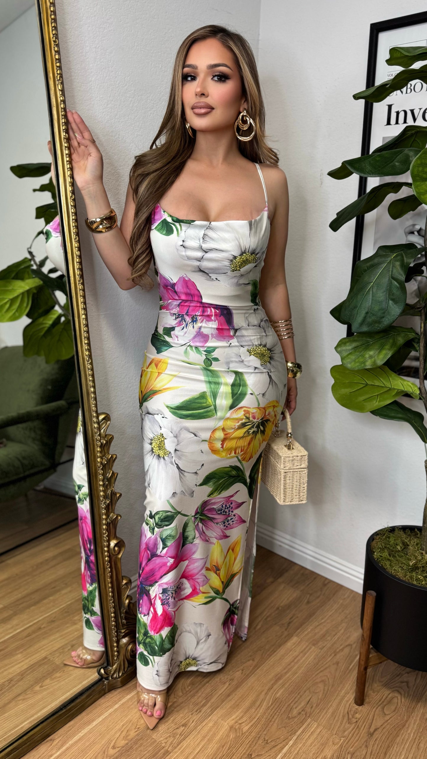 Fearless Beauty Maxi Dress (Ivory)