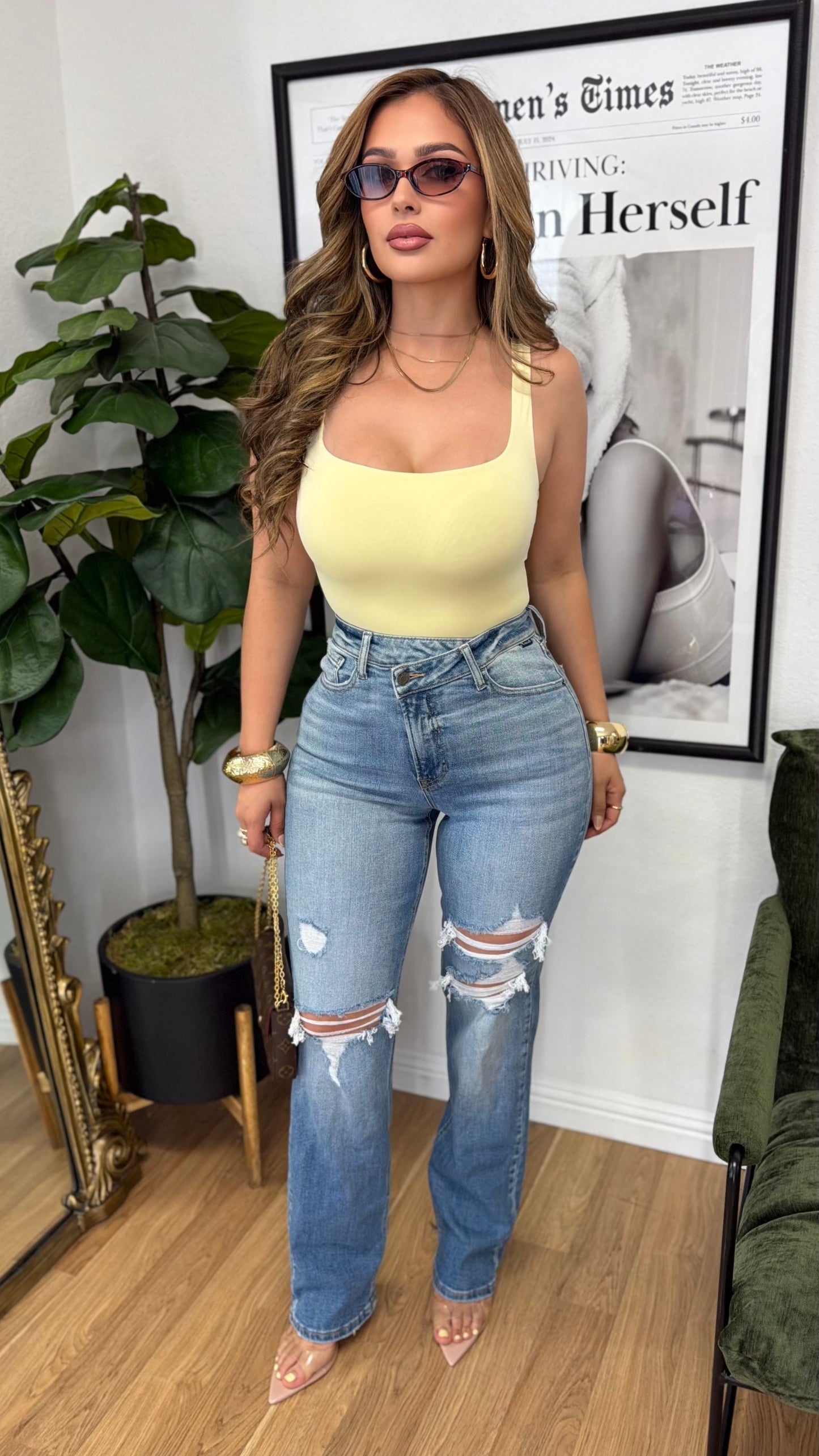 Vera BodySuit (Yellow)