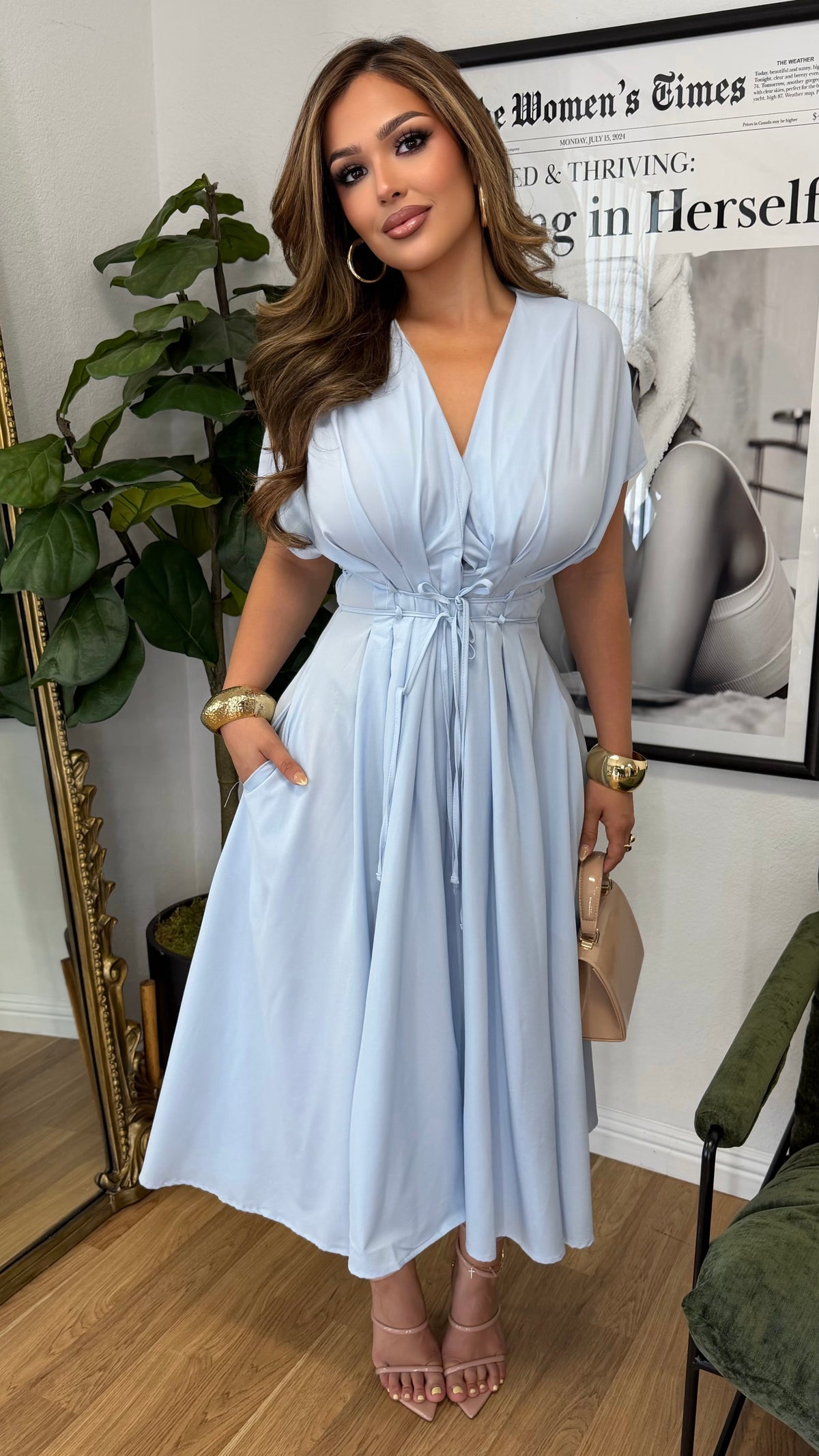 Divine Dress (Baby Blue)
